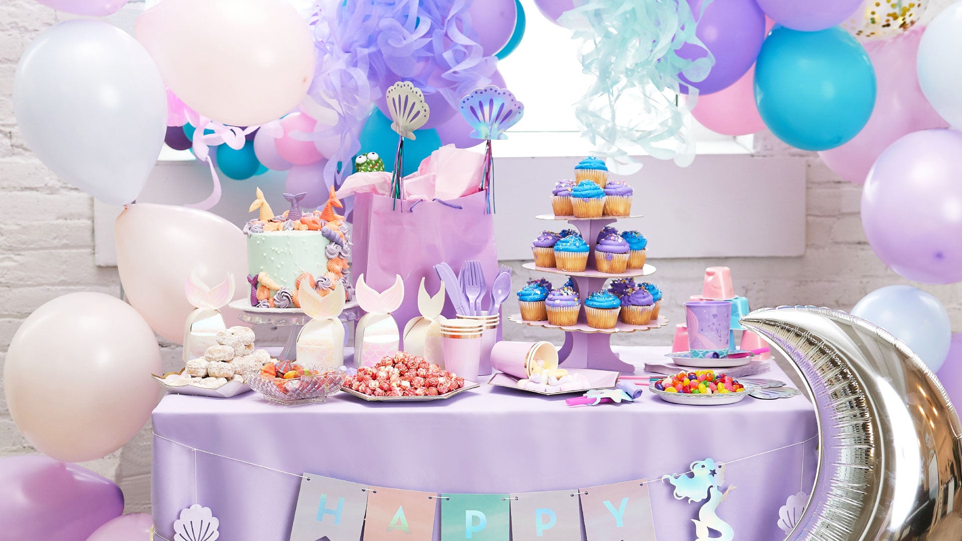 Best Mermaid Party Ideas using  Decorations & Supplies