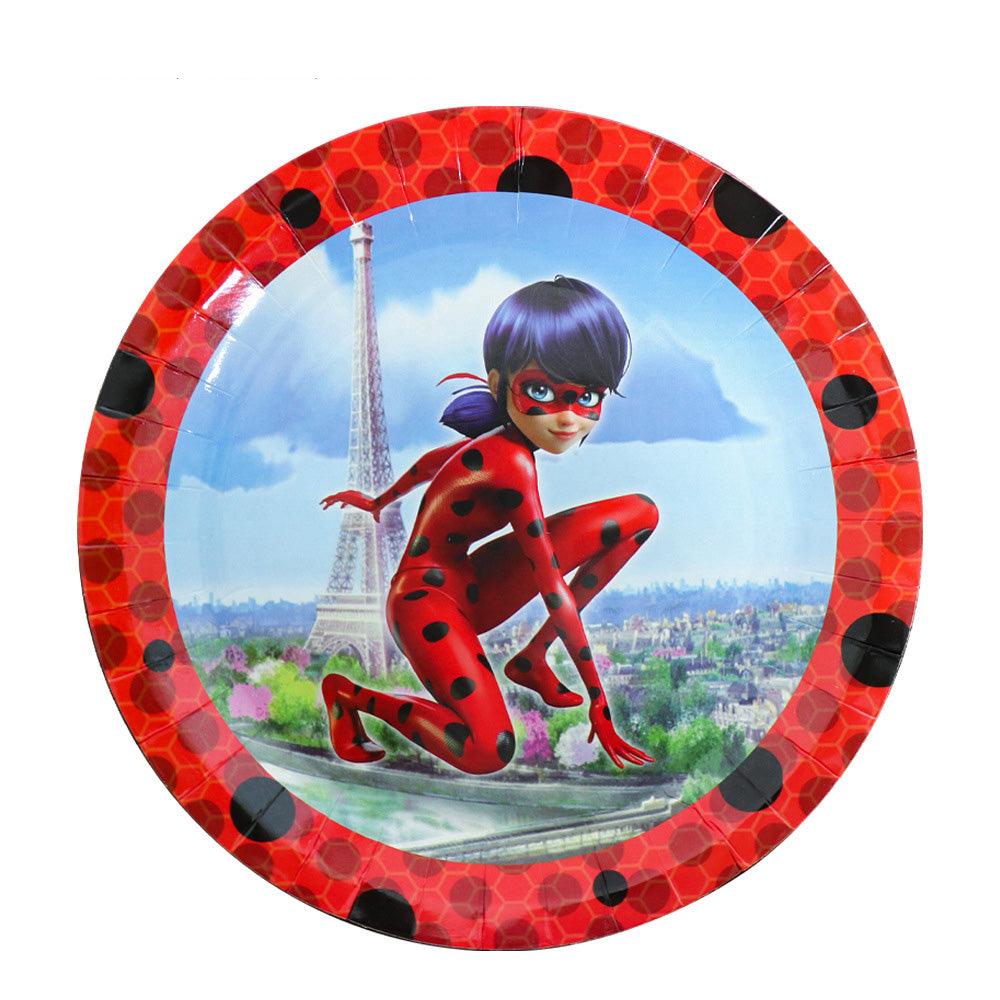 Miraculous Ladybug Party in a Box Birthday Decoration 126pc Supply