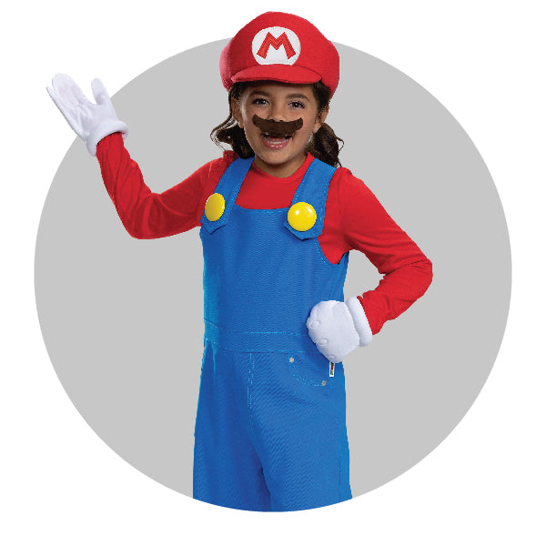Super Mario Bros Halloween Costumes : Bowser, Luigi, Wario, Donkey Kong, +  – Party Expert