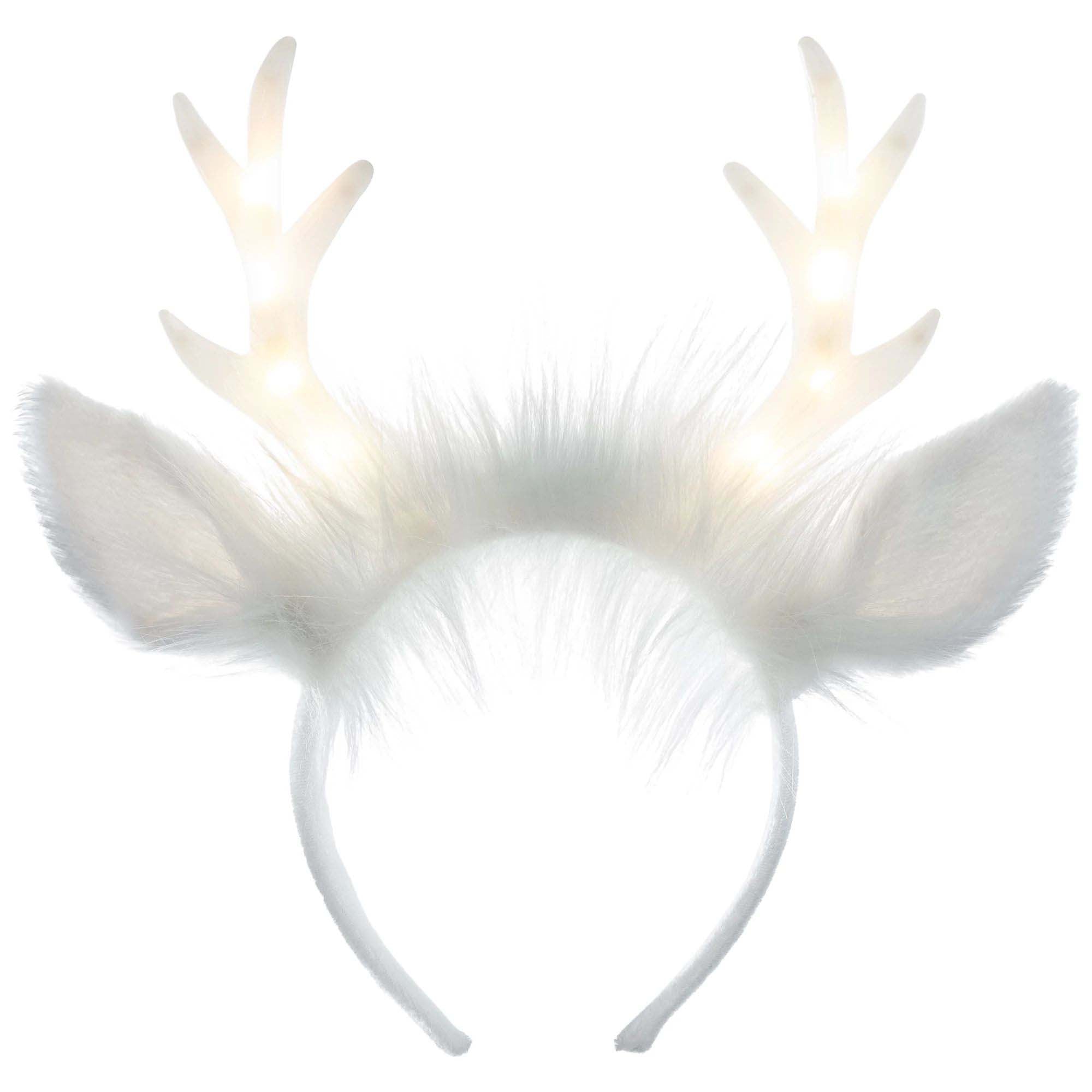 Light up store reindeer antlers headband