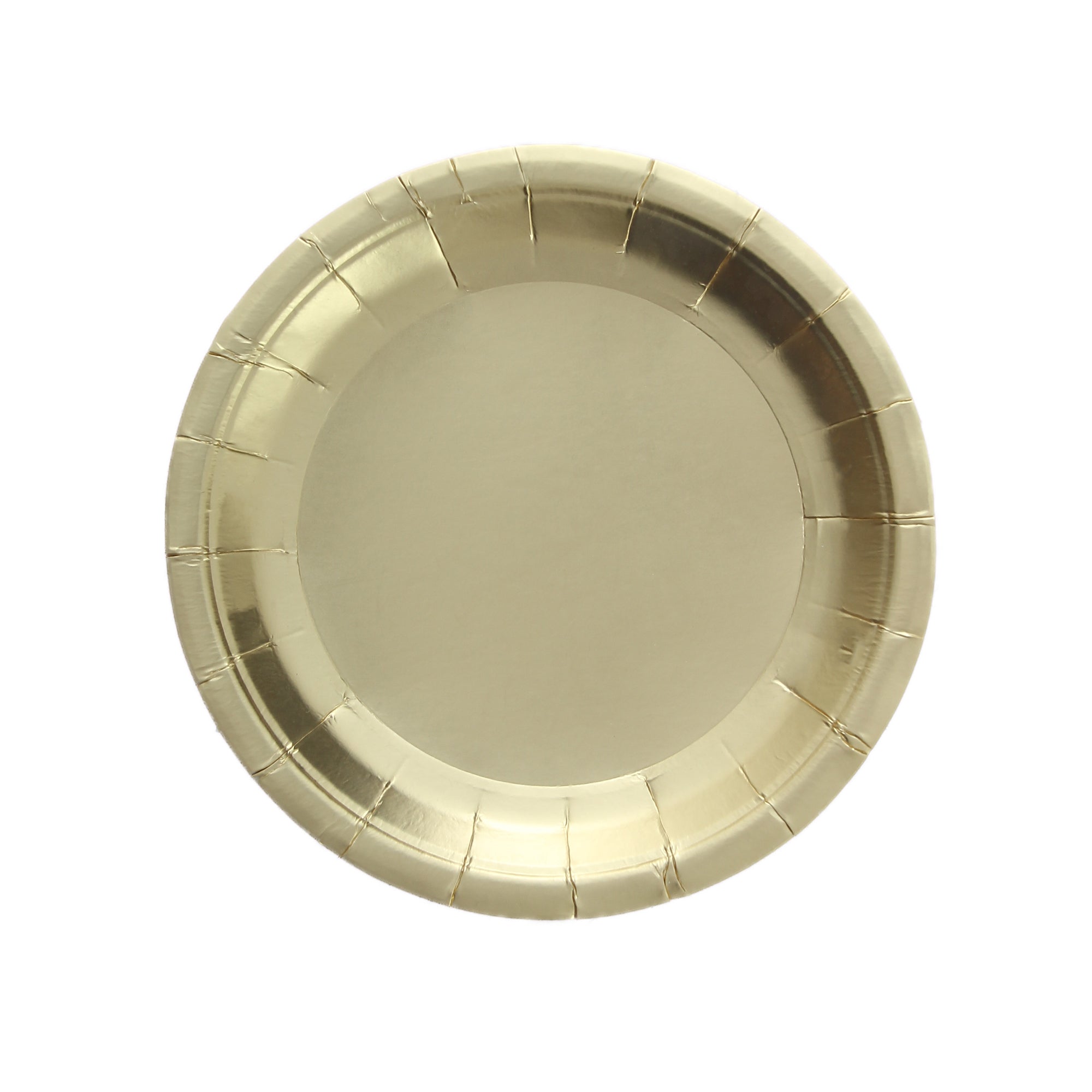 Gold dessert paper plates best sale