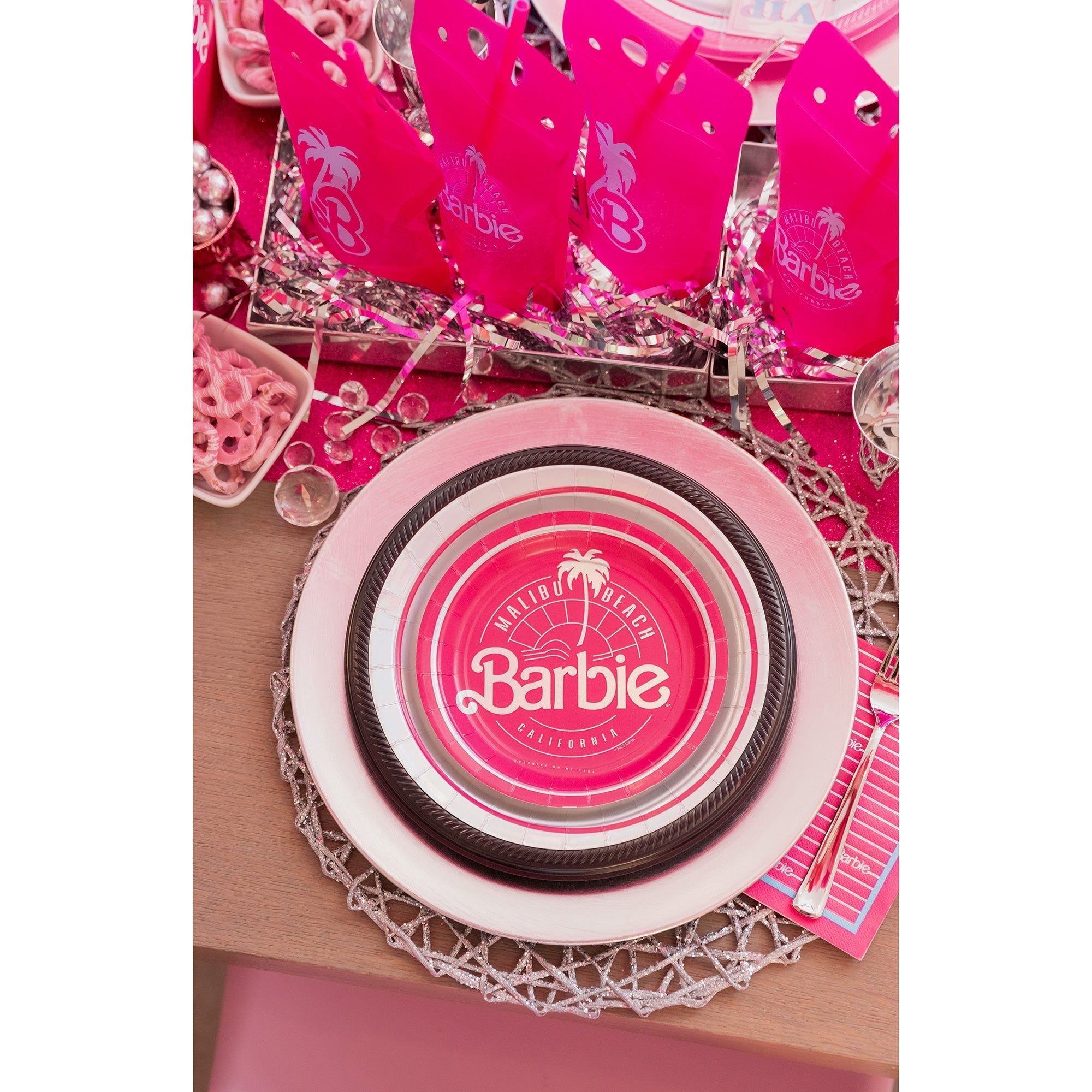 Assiette mélamine Barbie™ : Deguise-toi, achat de