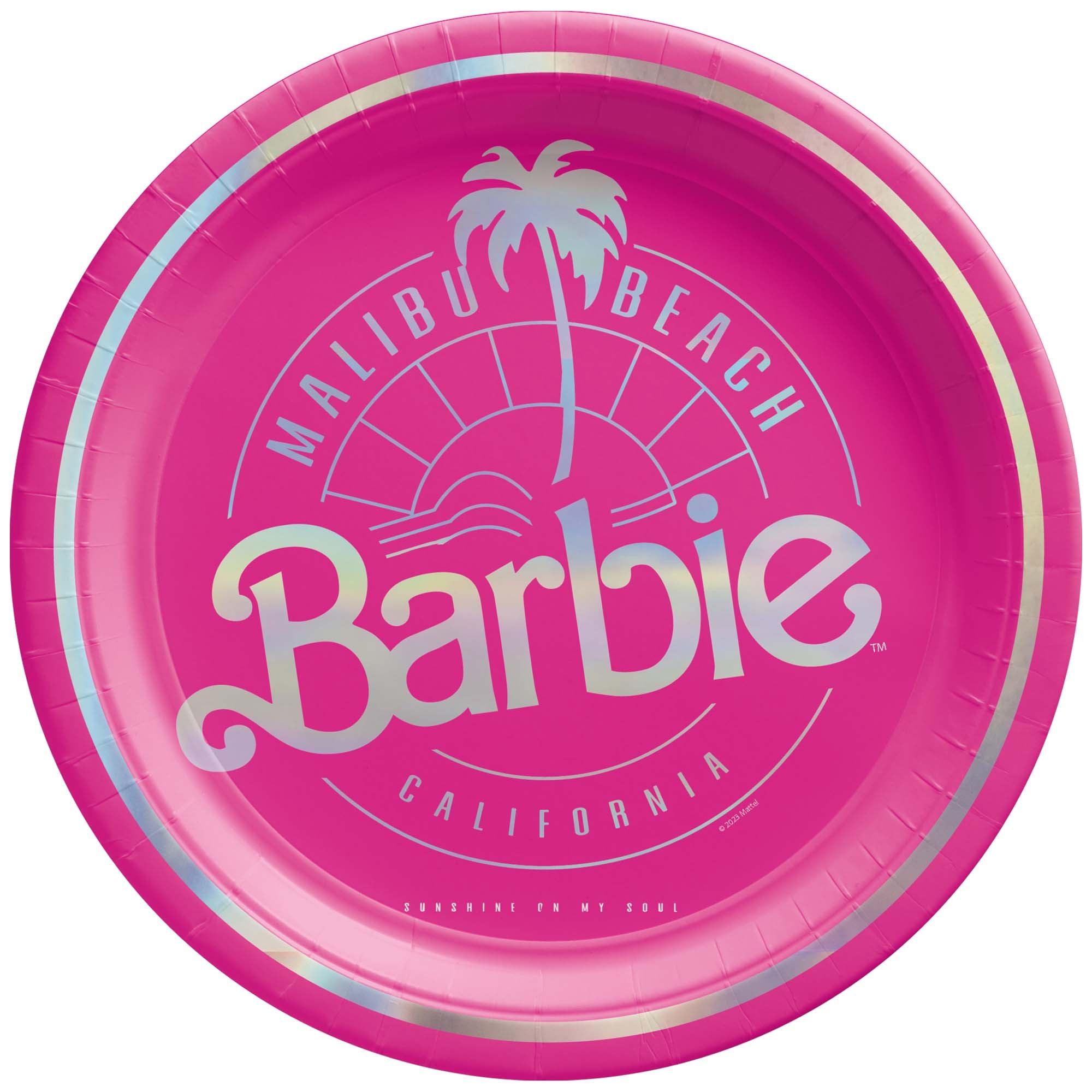Assiettes Barbie 