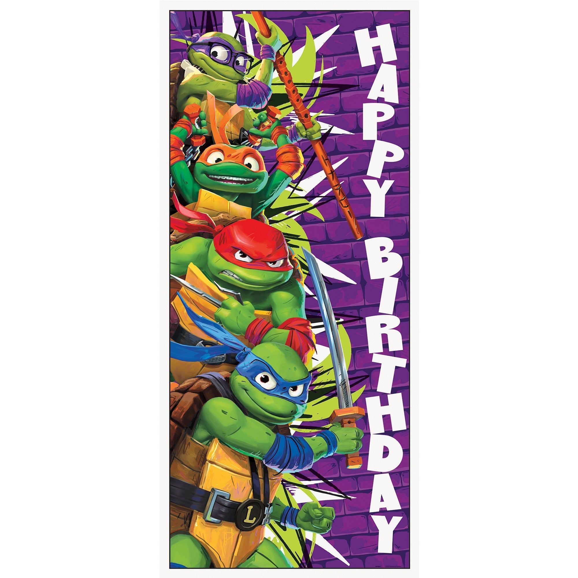 Unique Industries Ninja Turtles Birthday Gift Bags 