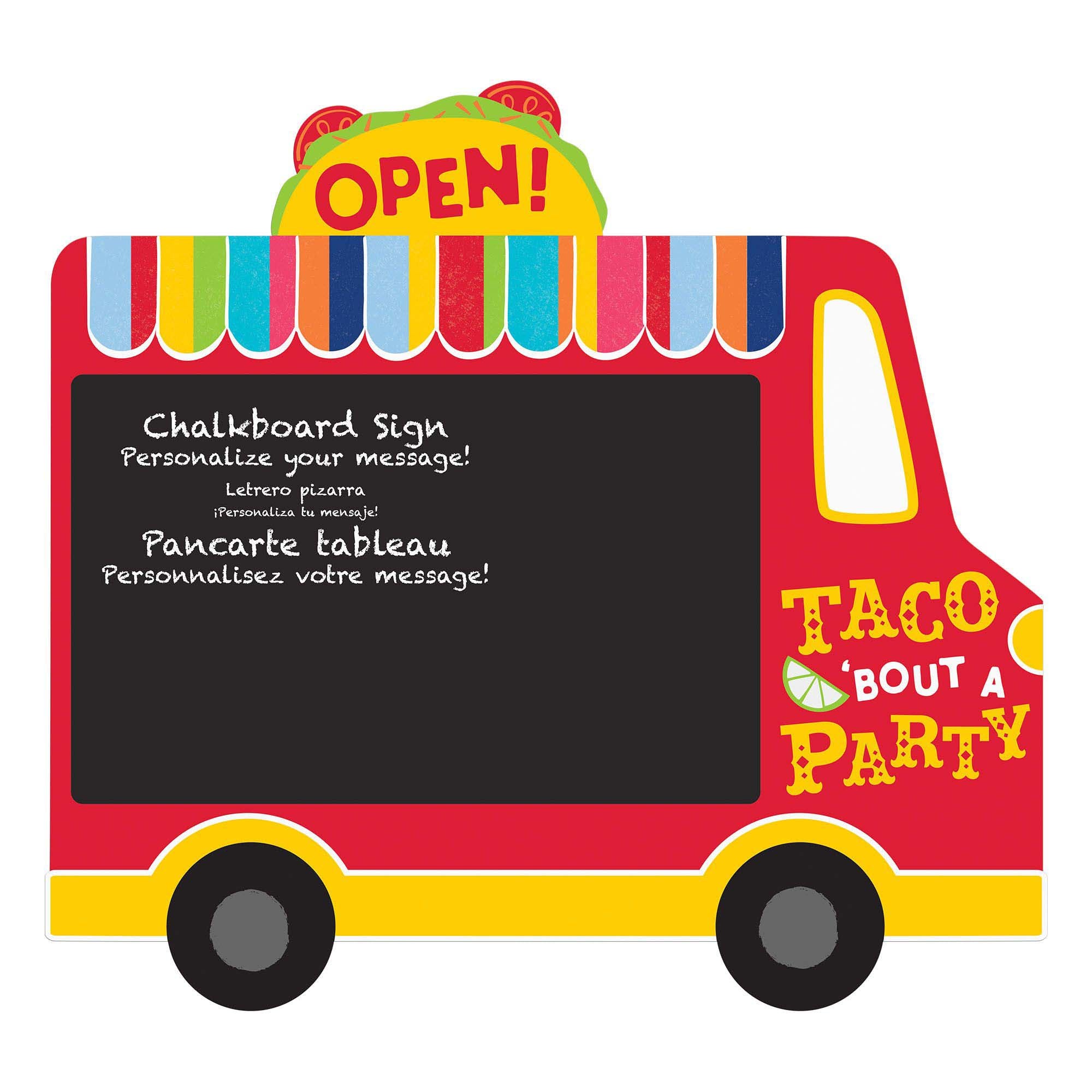 fiesta-taco-truck-chalkboard-13-x-14-inches-1-count-party-expert