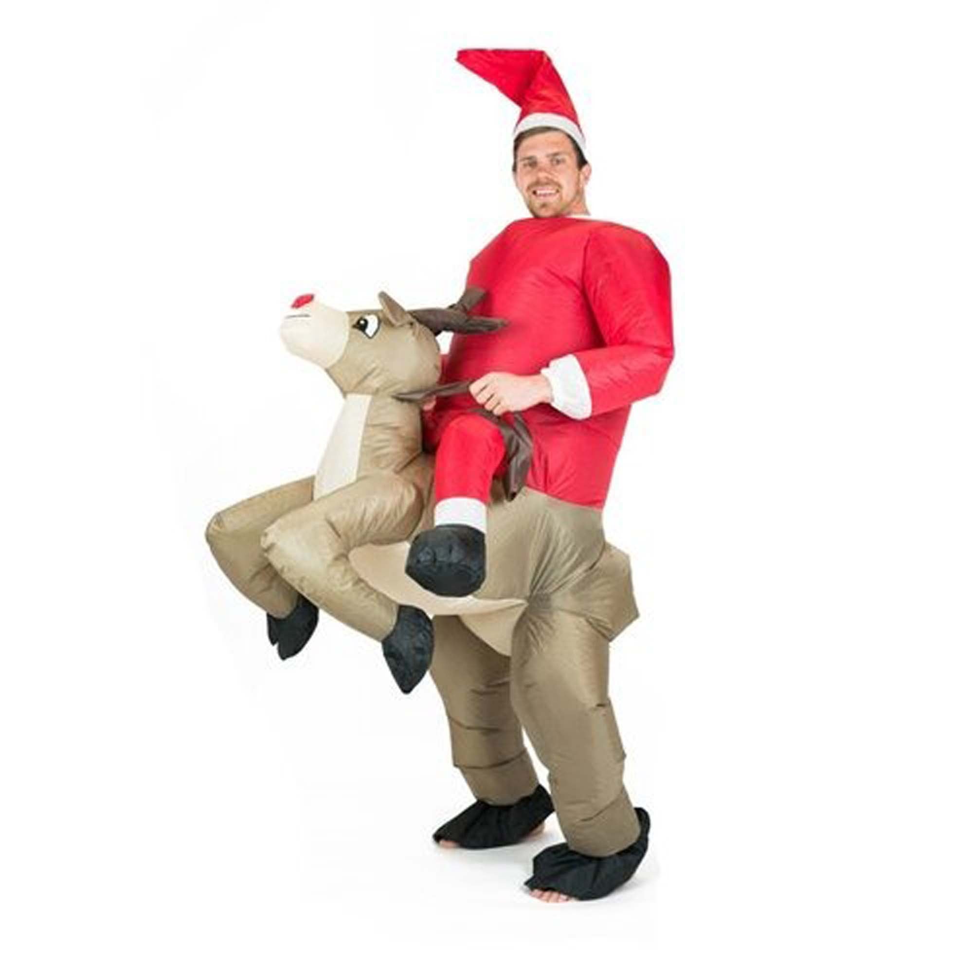 Inflatable Reindeer Costume for Adults Party Expert