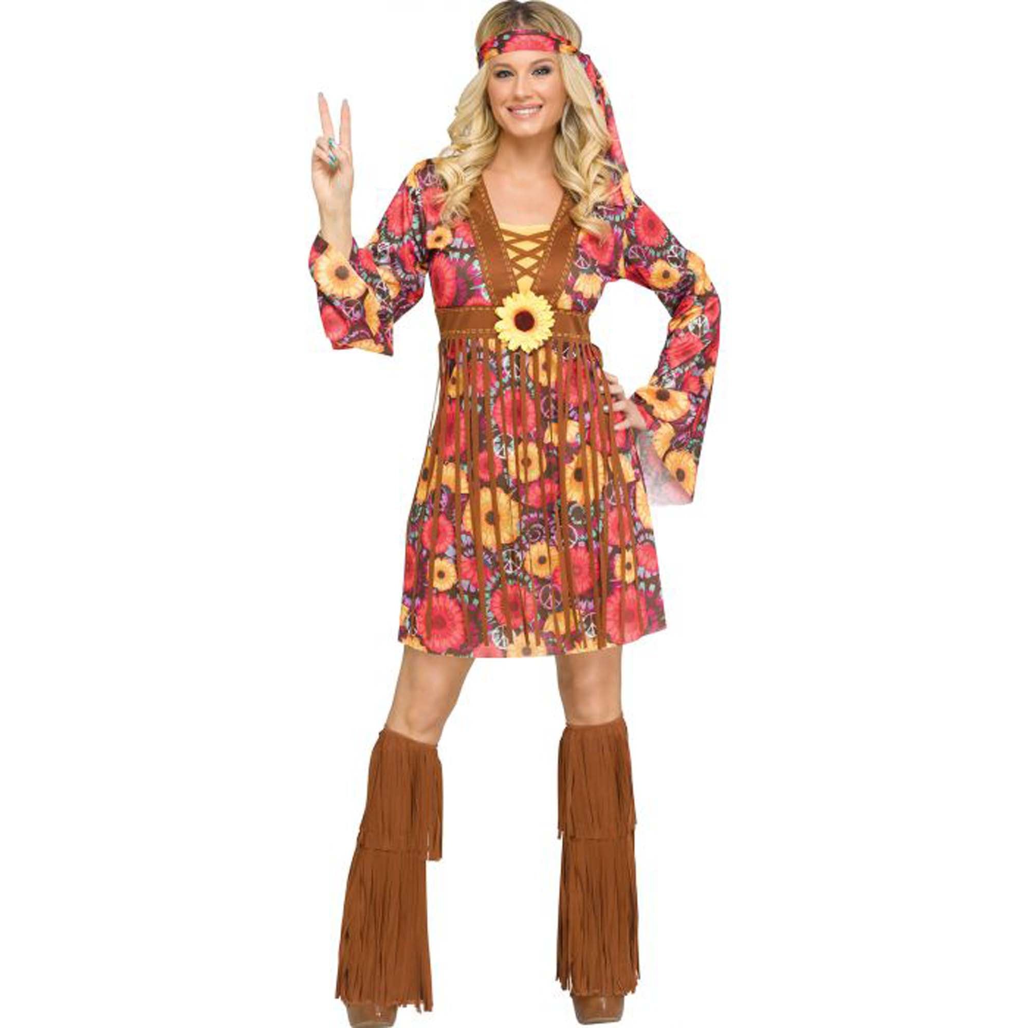 Flower power hippie on sale costume