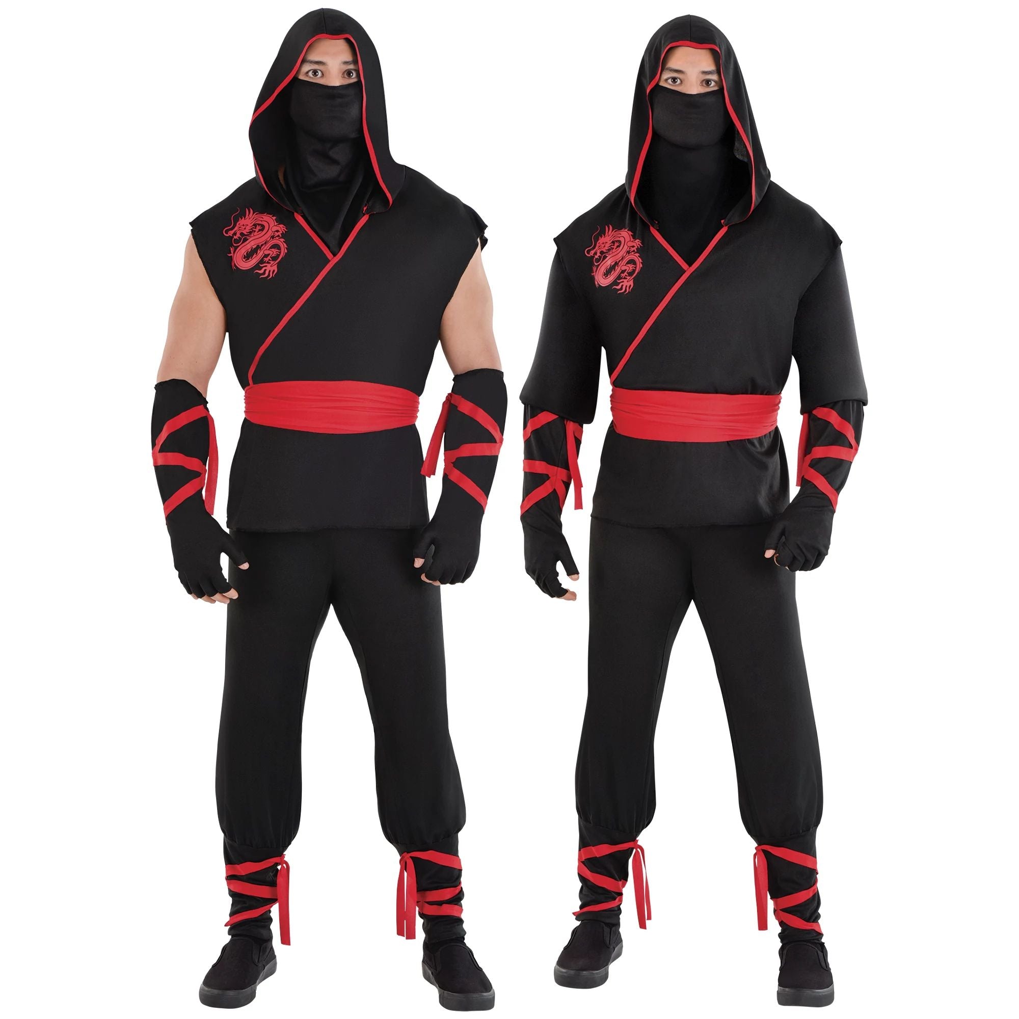  Cosplay.fm Men's Black Ninja Suit Ninja Cosplay Costume for  Adult Halloween (S) : Clothing, Shoes & Jewelry