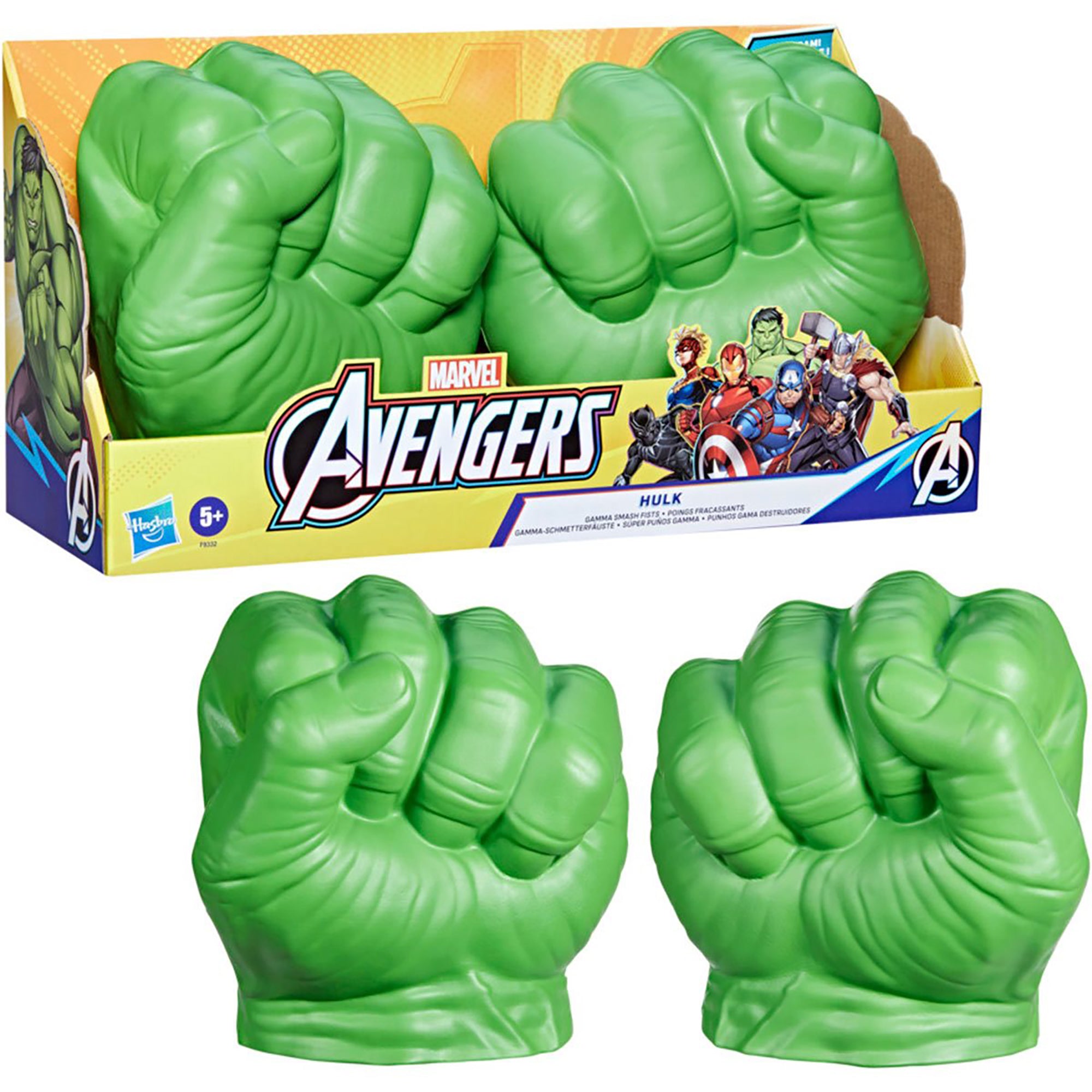 Marvel Avengers, jouet de déguisement Gants fracassants de Hulk - Marvel