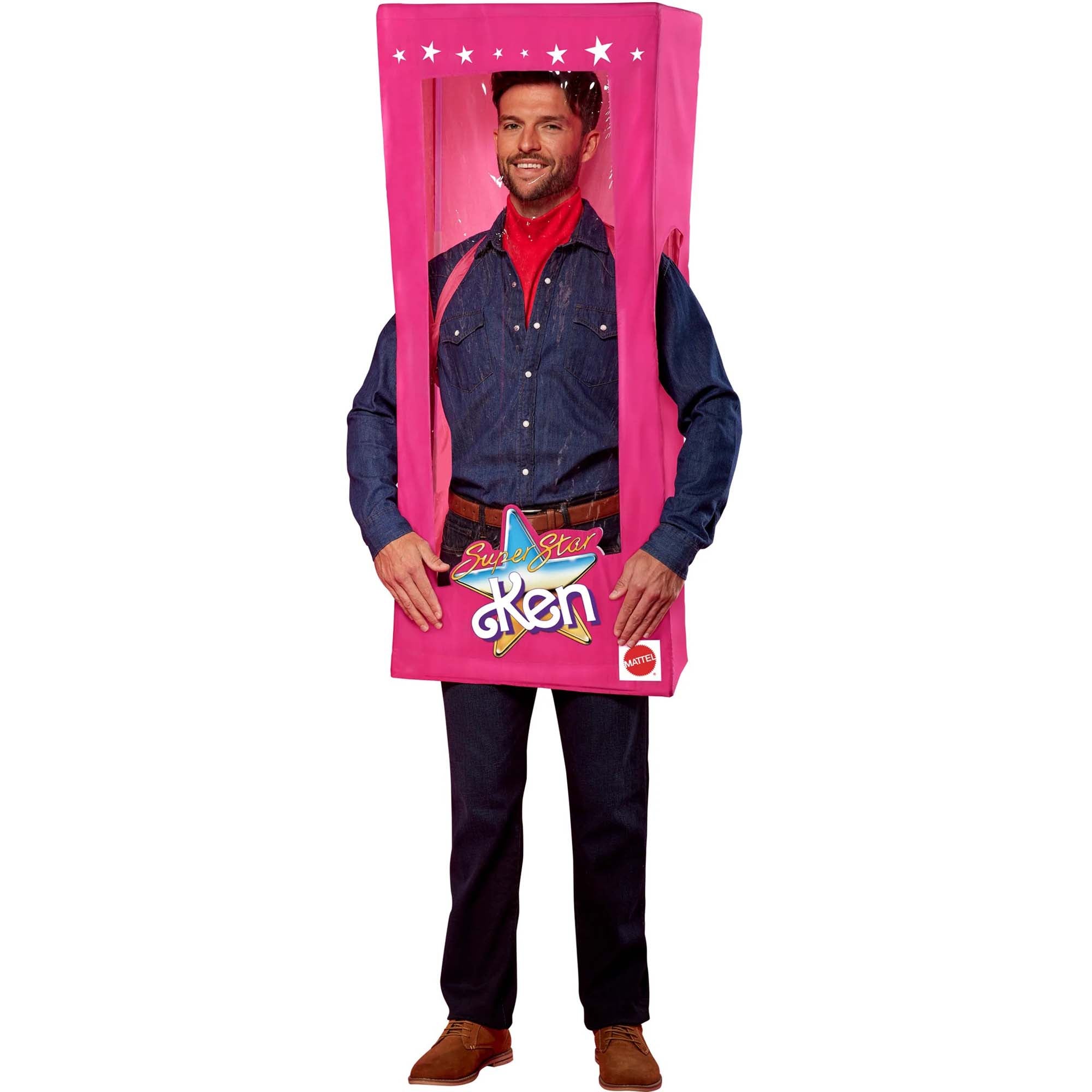 Barbie Ken in a Box Costume for Adults Party Expert