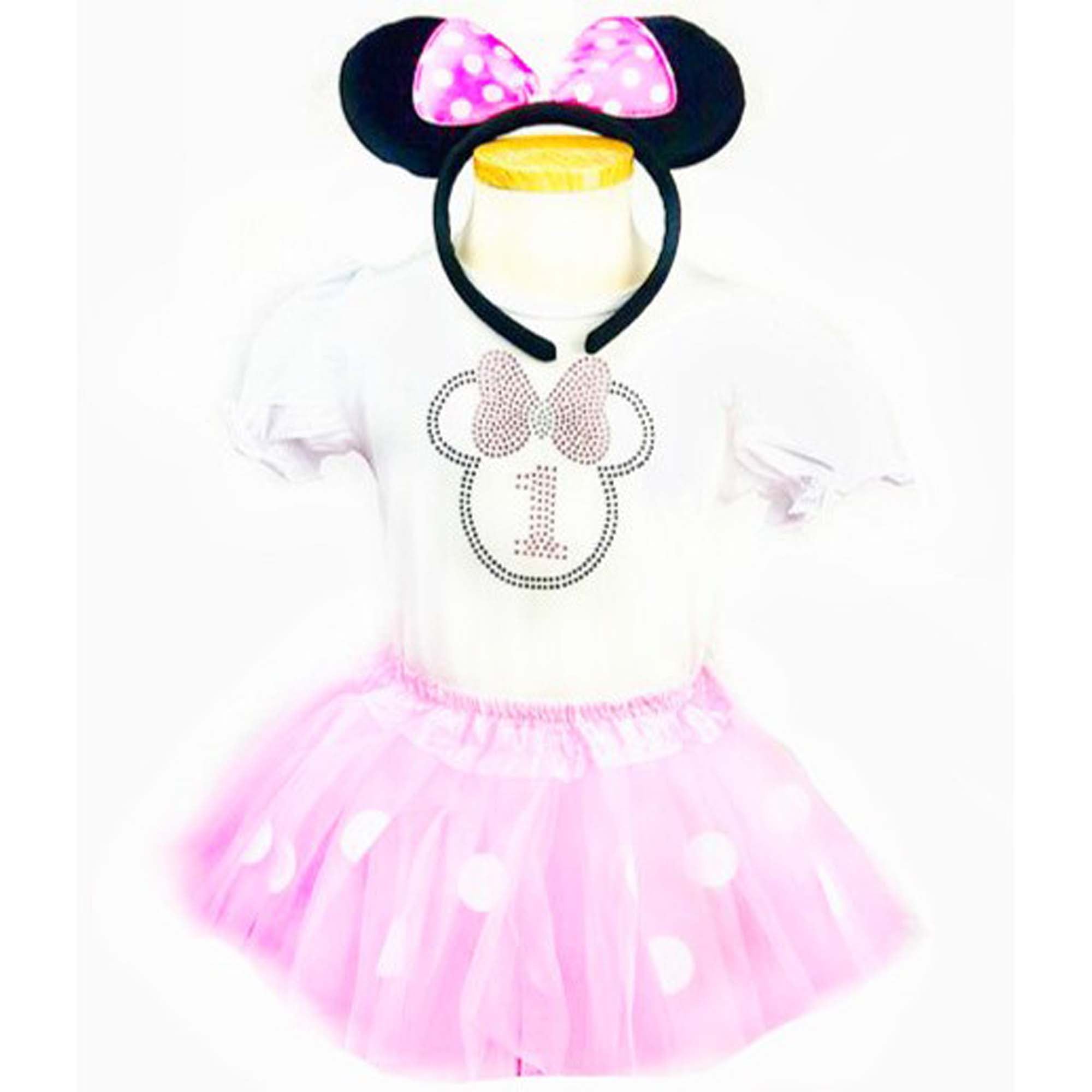 Pink minnie hot sale mouse tutu