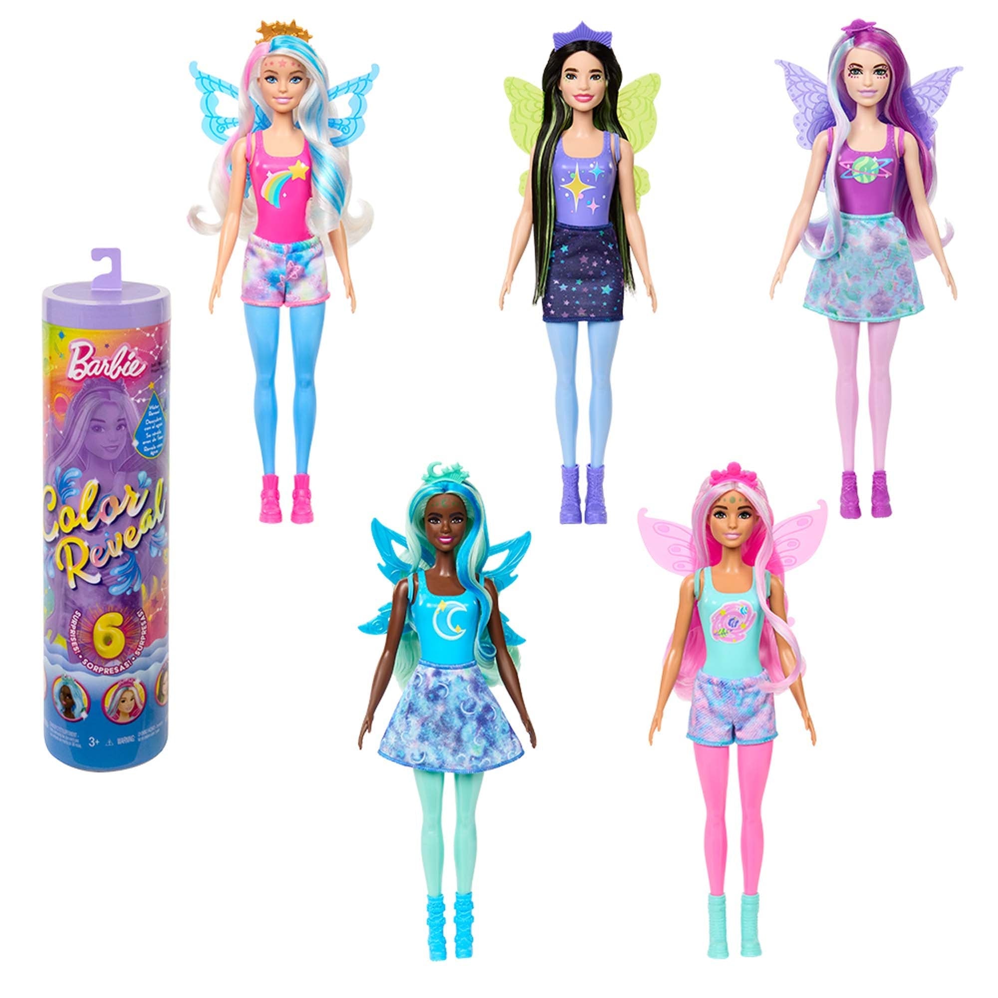 Barbie Color Reveal Doll, Rainbow Galaxy Series | Party Expert