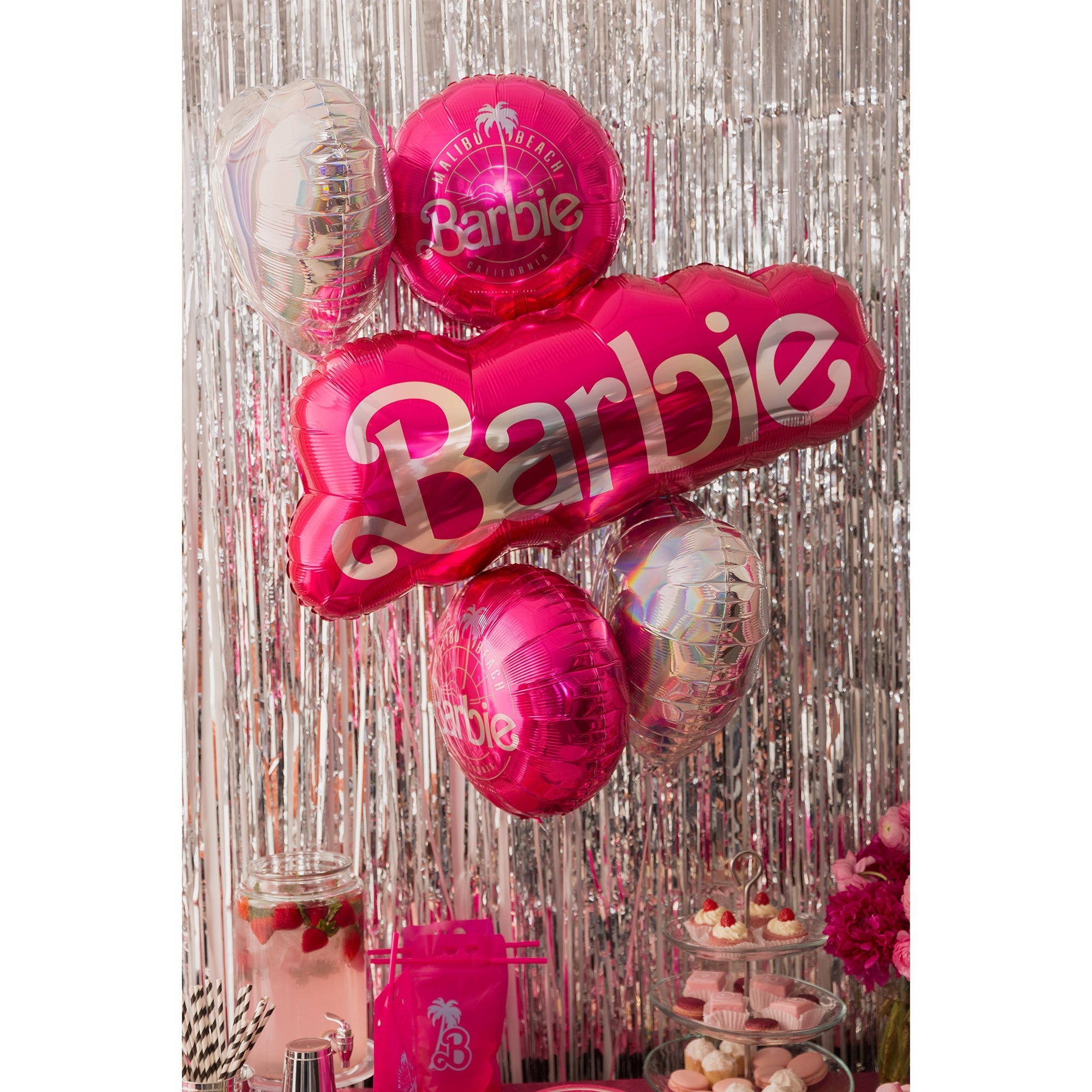 Fournitures de fête Barbie 5e anniversaire et décorations de bouquet ballon  WMHKF - Cdiscount Maison
