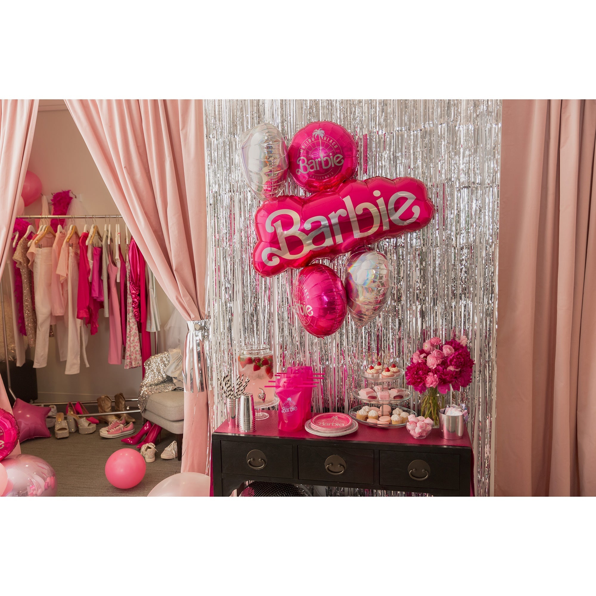 Barbie Ballon Anniversaire, Ballons De Fête Barbie , Décoration De Fête D'Anniversaire  Barbie, Bannière De Joyeux Anniversai[u11100] - Cdiscount Maison