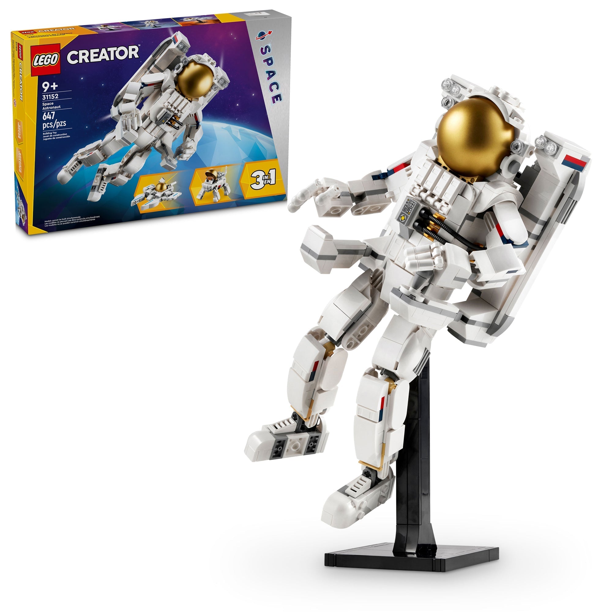 LEGO Creator Space Astronaut, 31152, 647 Pieces | Party Expert