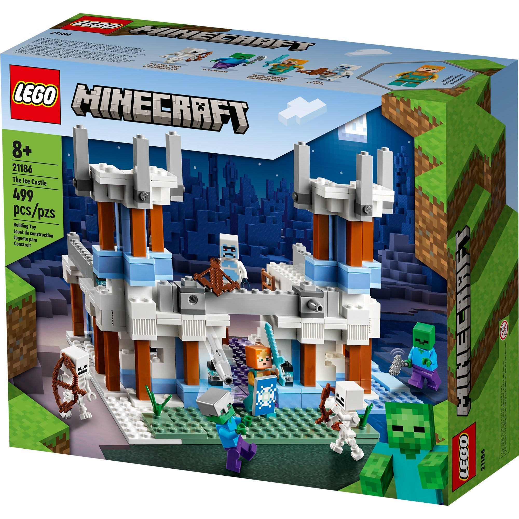 LEGO Minecraft L'aventure des marais 21240 Ensemble de construction (65  pièces) Comprend 65 pièces, 7+ ans 