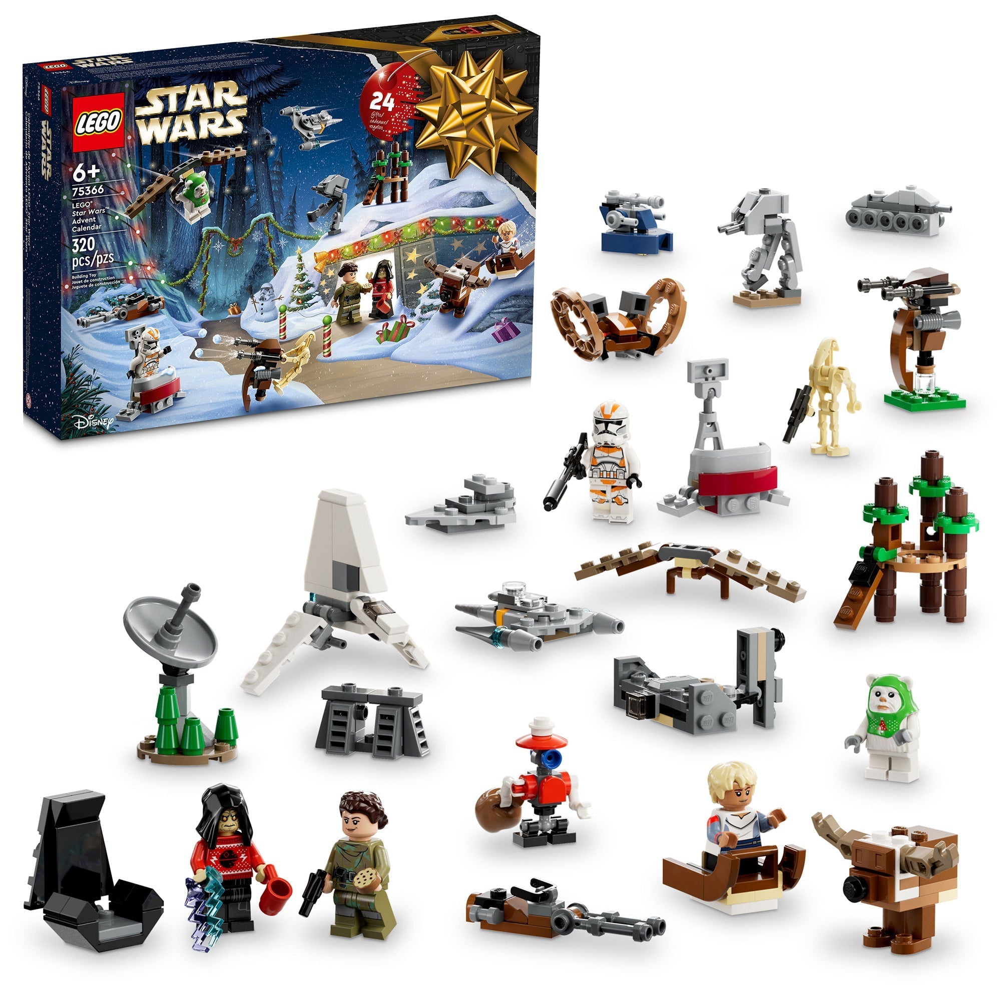 LEGO Star Wars Advent Calendar 2023 75366 320 Pieces Party Expert