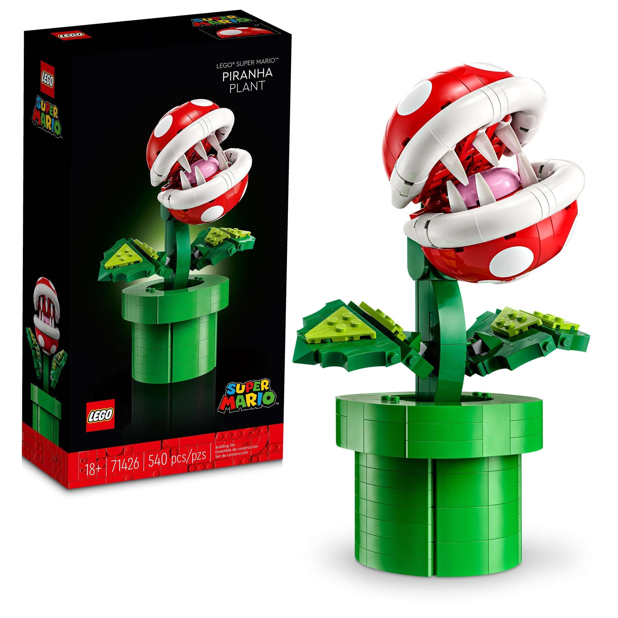 LEGO Super Mario Piranha Plant, 71426, 540 Pieces | Party Expert