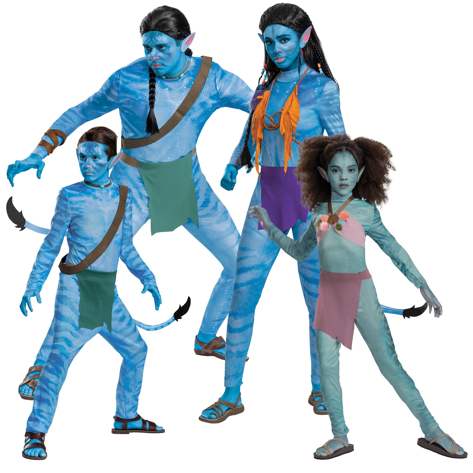 Kids Avatar Costume Kids Dress-up Costume Kids Party 