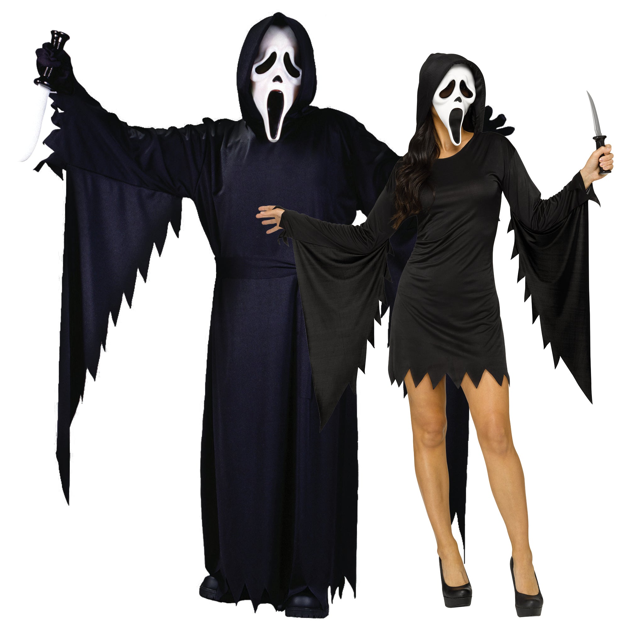 Ghost Face Couple Costumes – Party Expert