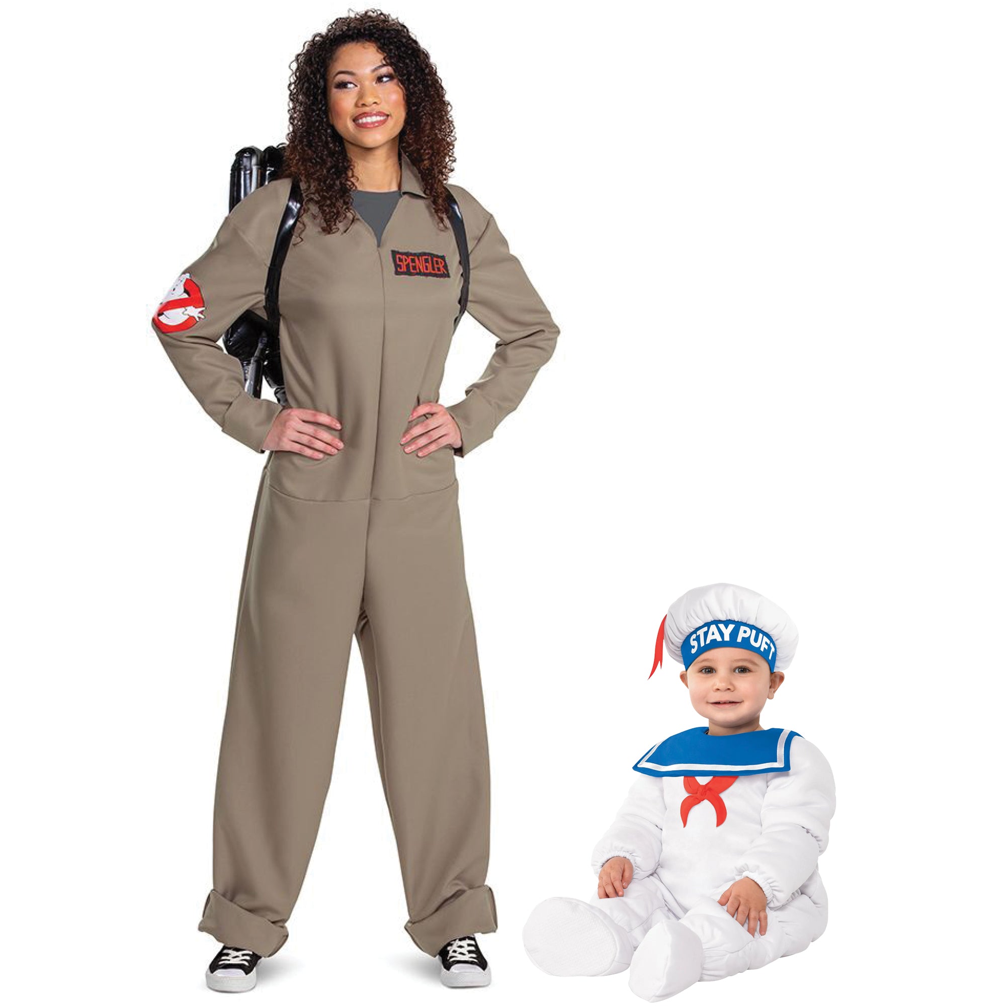 Mommy and Me Ghostbuster Costumes