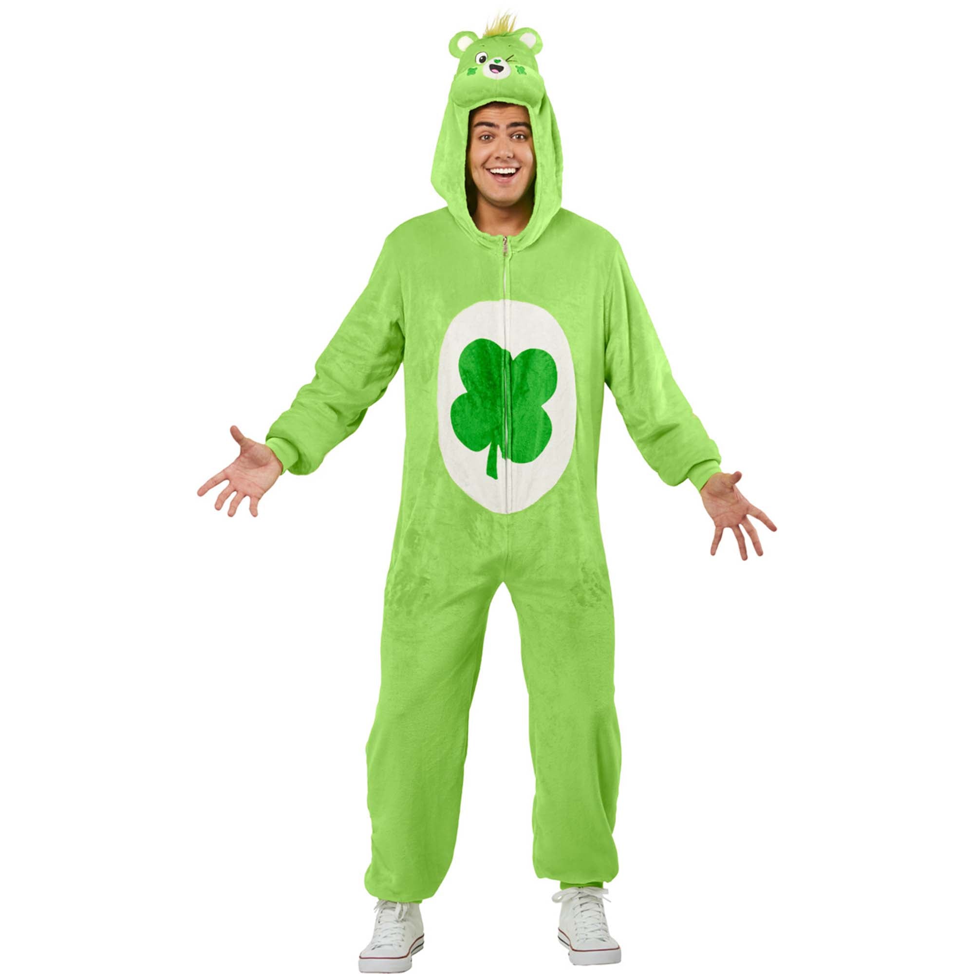 Care Bears Good Luck Bear Costume for Adults Jumpsuit Party Expert