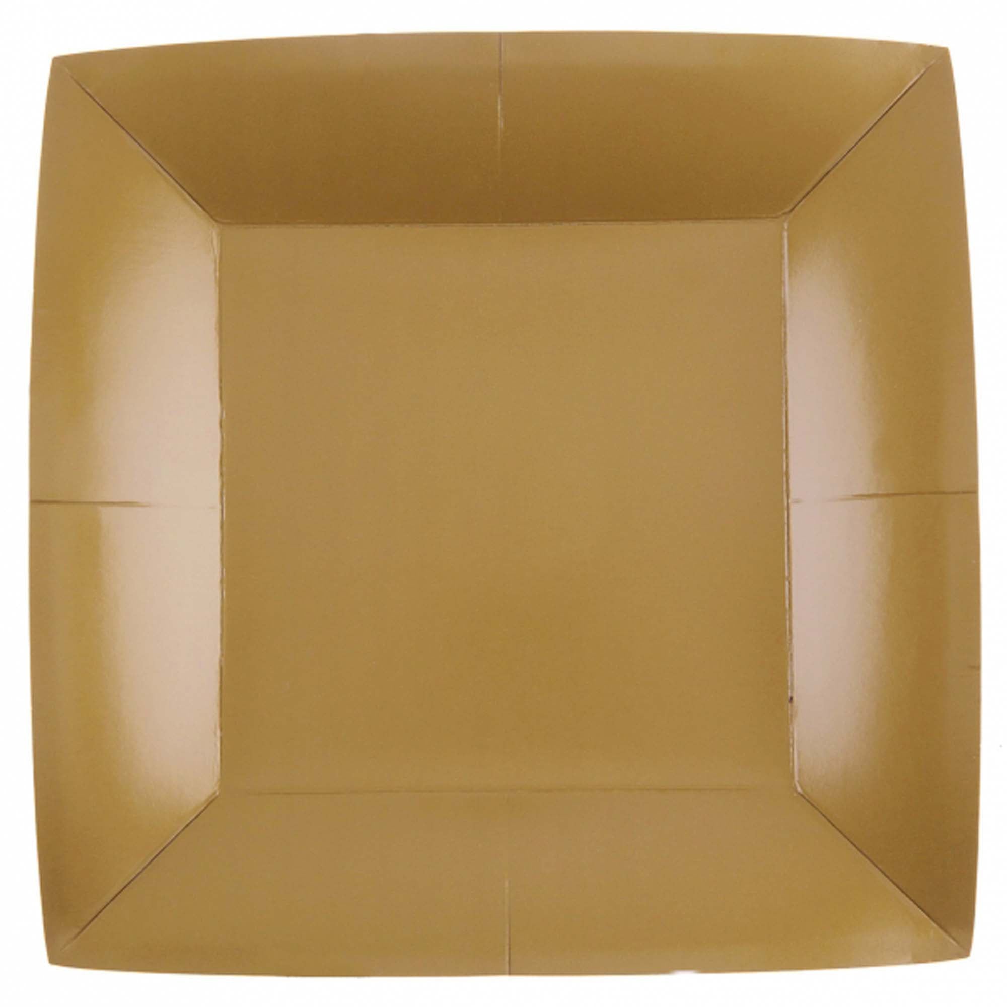 gold-large-square-lunch-paper-plates-9-inches-party-expert