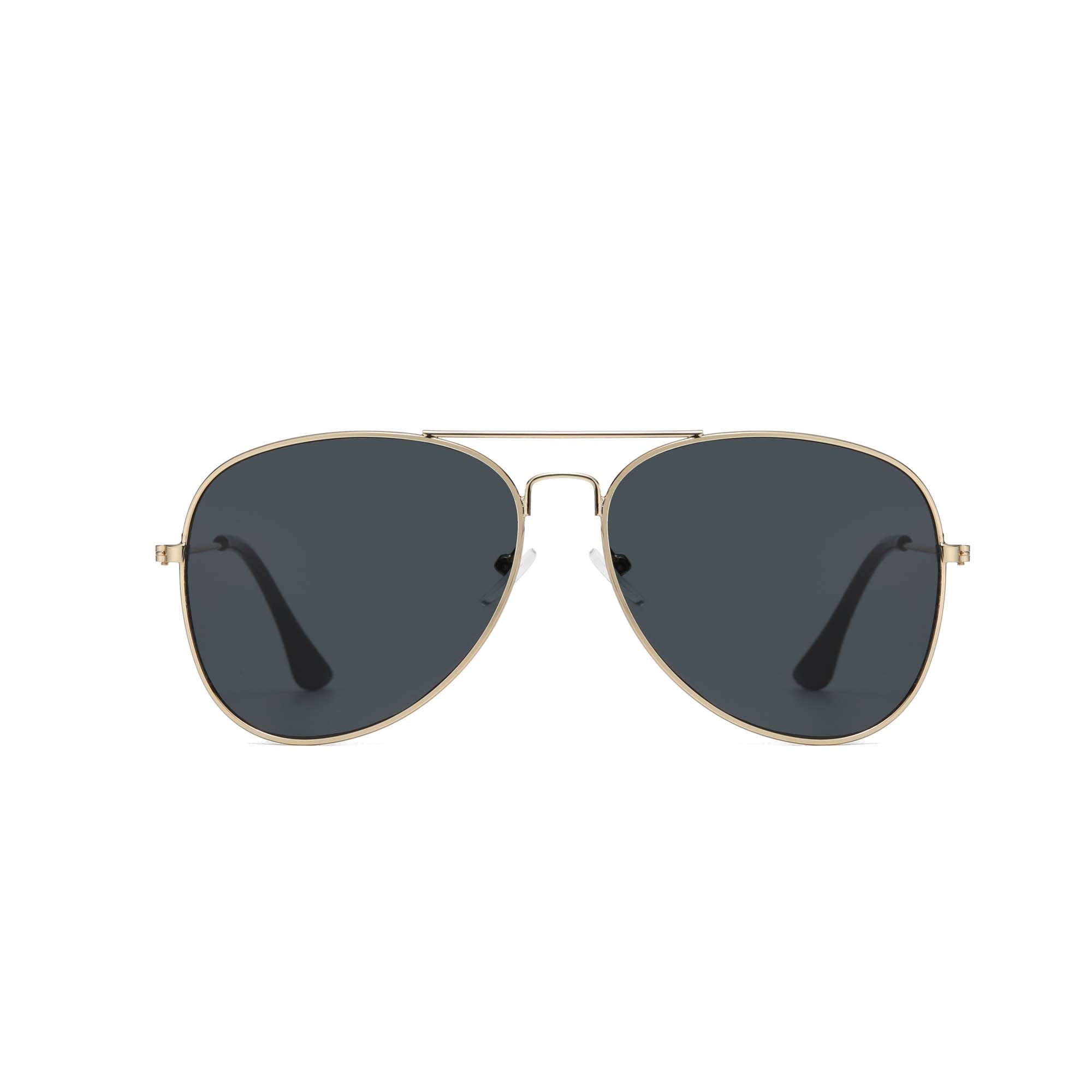 Taizhou Two Circles Trading Co. Ltd. Gold Aviator Glasses for Adults