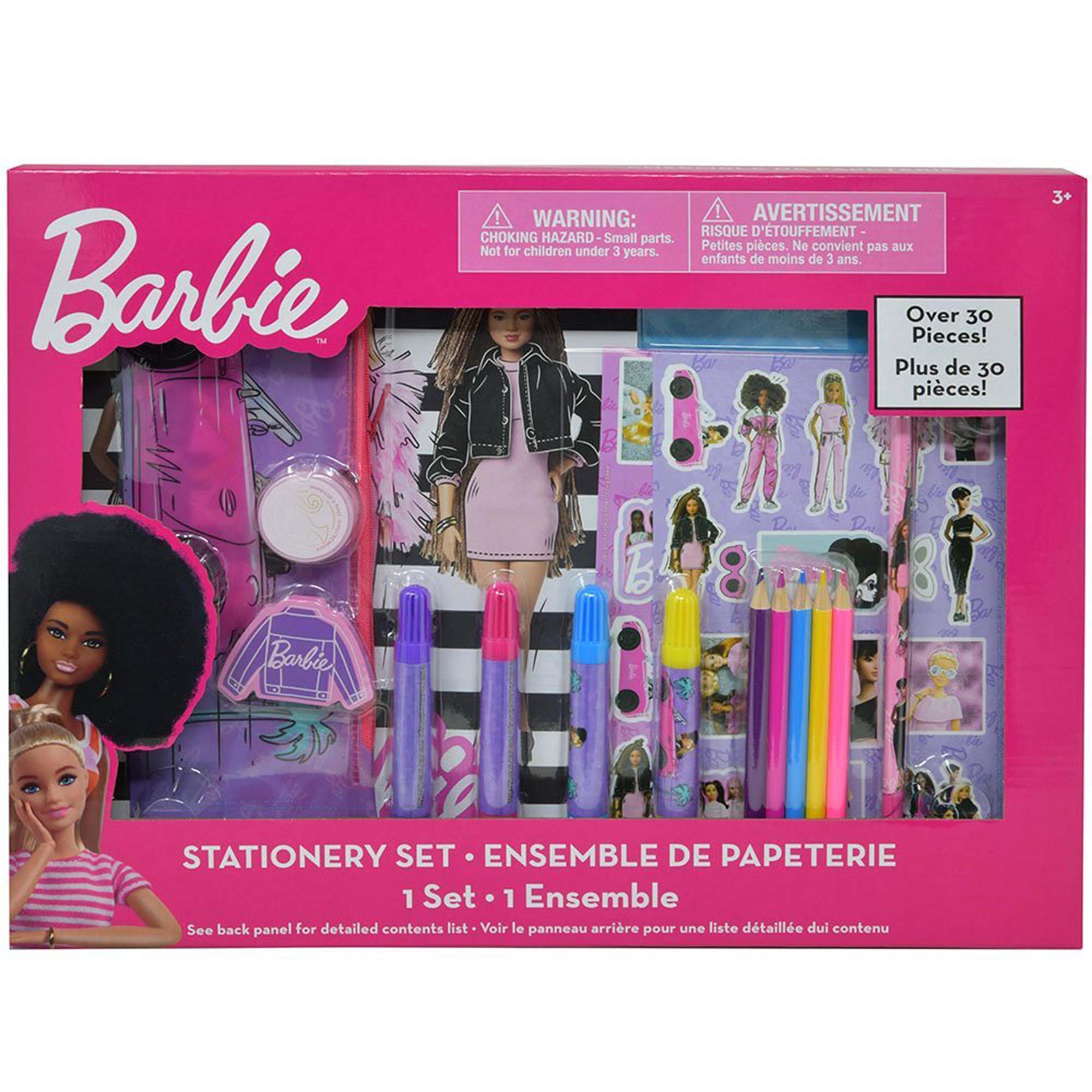 Party Expert Barbie Stationery Set 1 Count