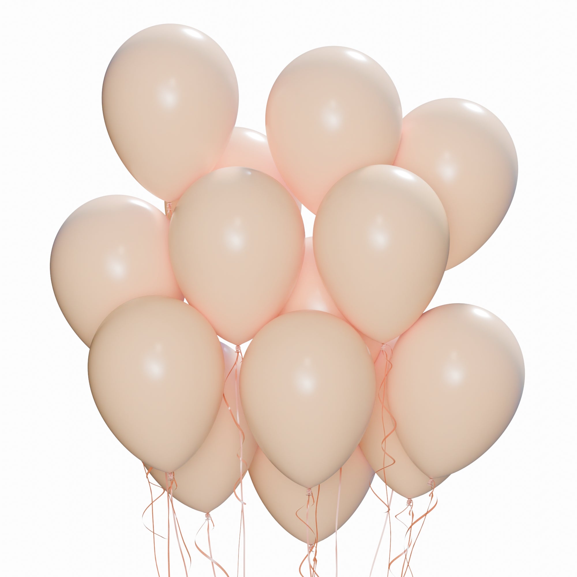 Blush Nude Latex Balloon 12 Inches, 72 Count – Party Expert