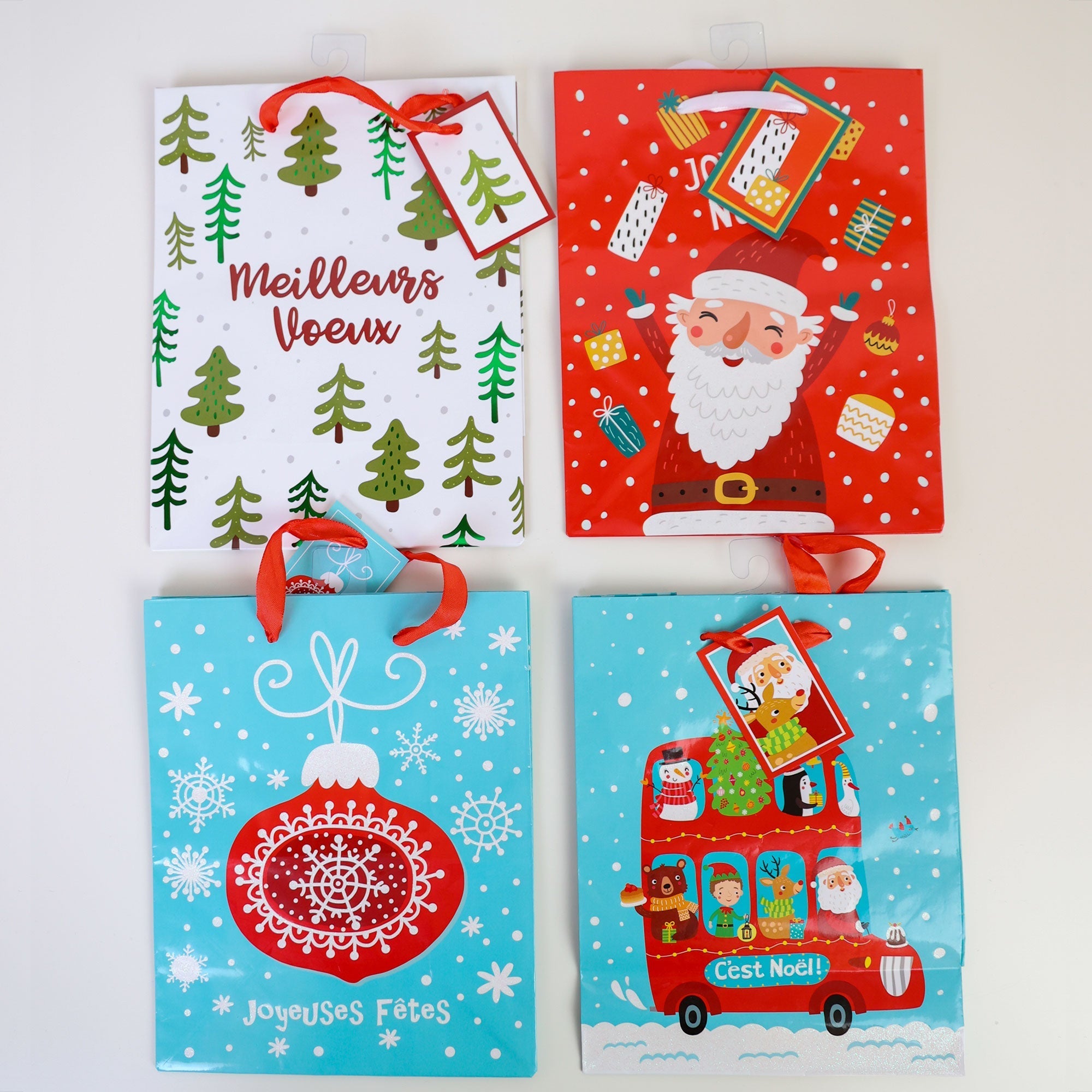 Medium size best sale christmas gift bags