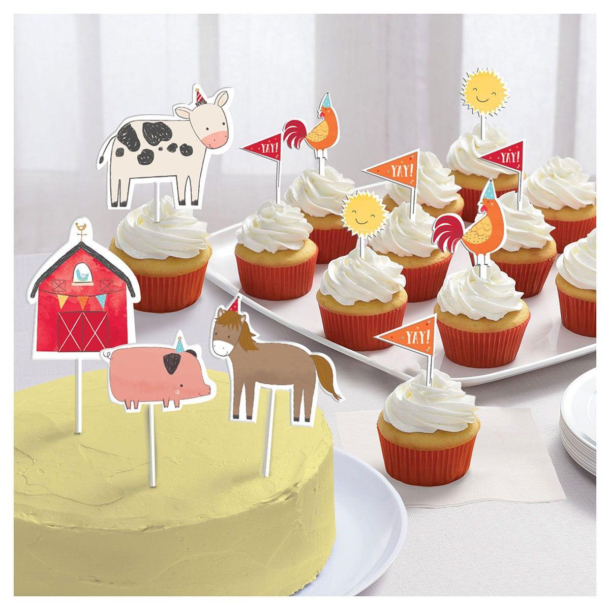 Toppers modifiables pour cupcakes vache, modèle modifiable, vache sacrée,  je suis un anniversaire, décorations de gâteau de fête Highland B'day,  téléchargement numérique -  France