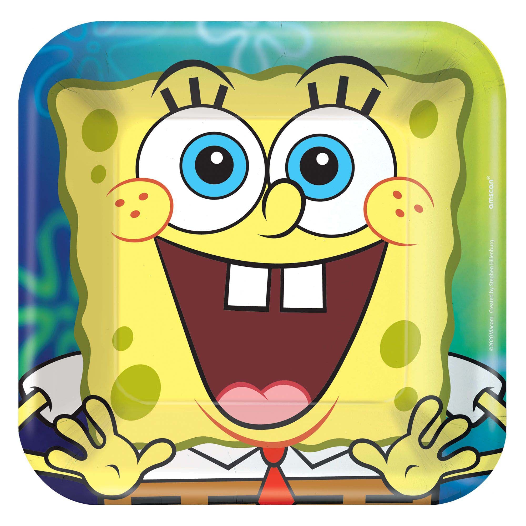 Best Deal for Glad for Kids Spongebob Squarepants Paper Plates, 20 Count