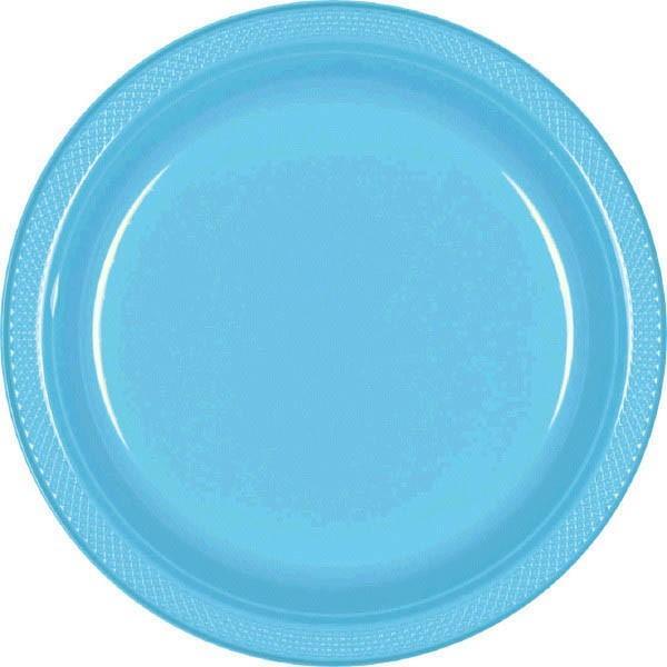 Bright Royal Blue 7 Plastic Plates