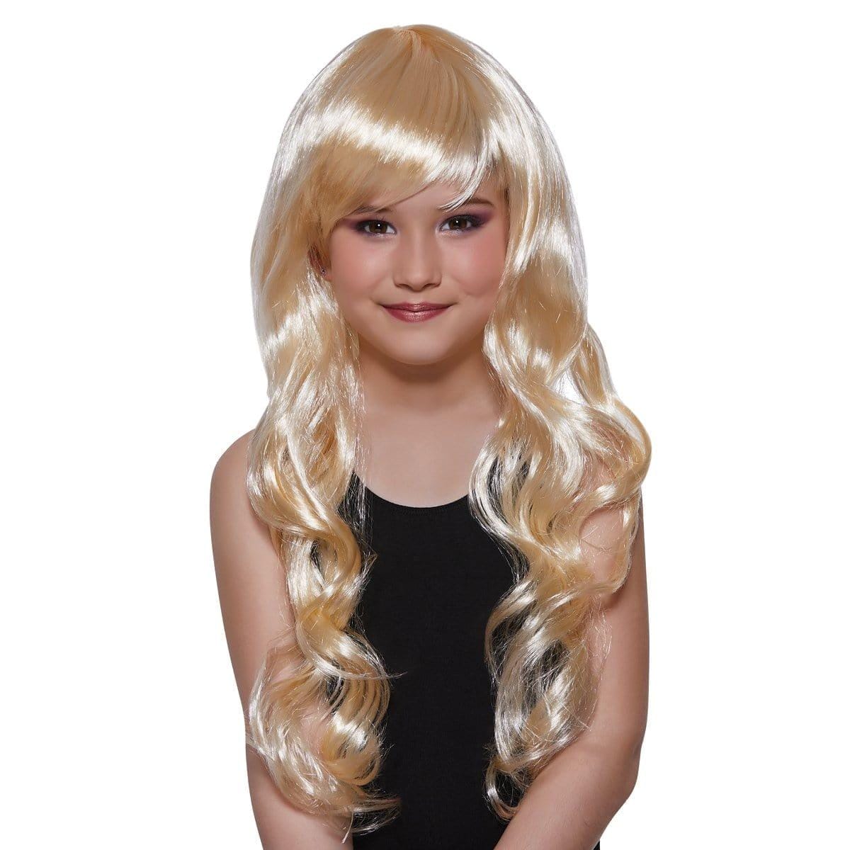 Blond Petite Diva Wig for Girls Party Expert