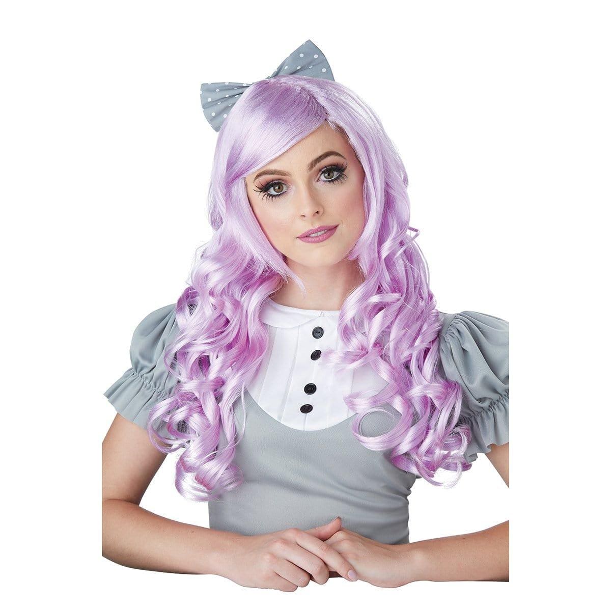 Lavender Cosplay Baby Doll Wig for Women Party Expert