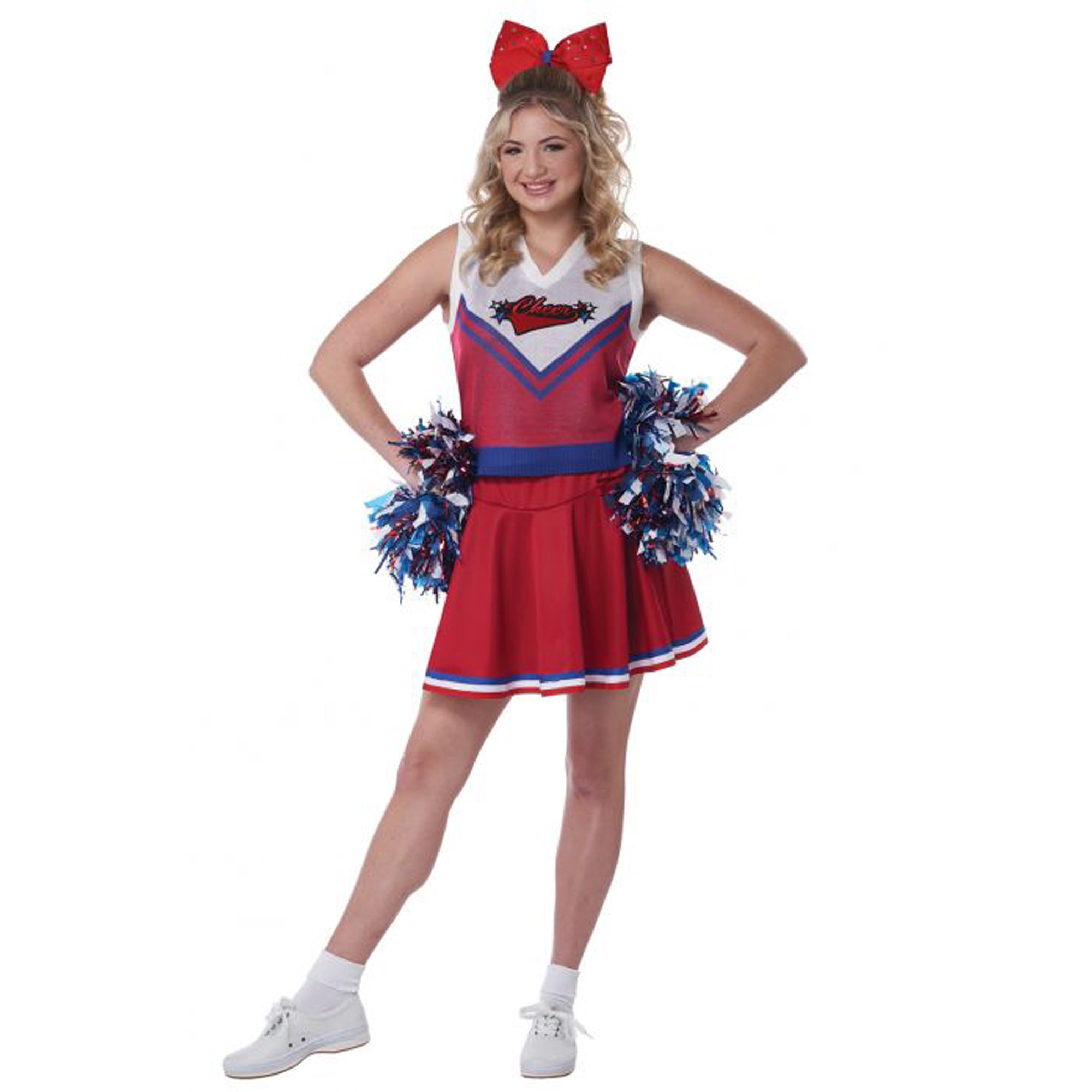 14-inch Doll Clothes - Cheerleader Outfit with Pom Poms and Gym