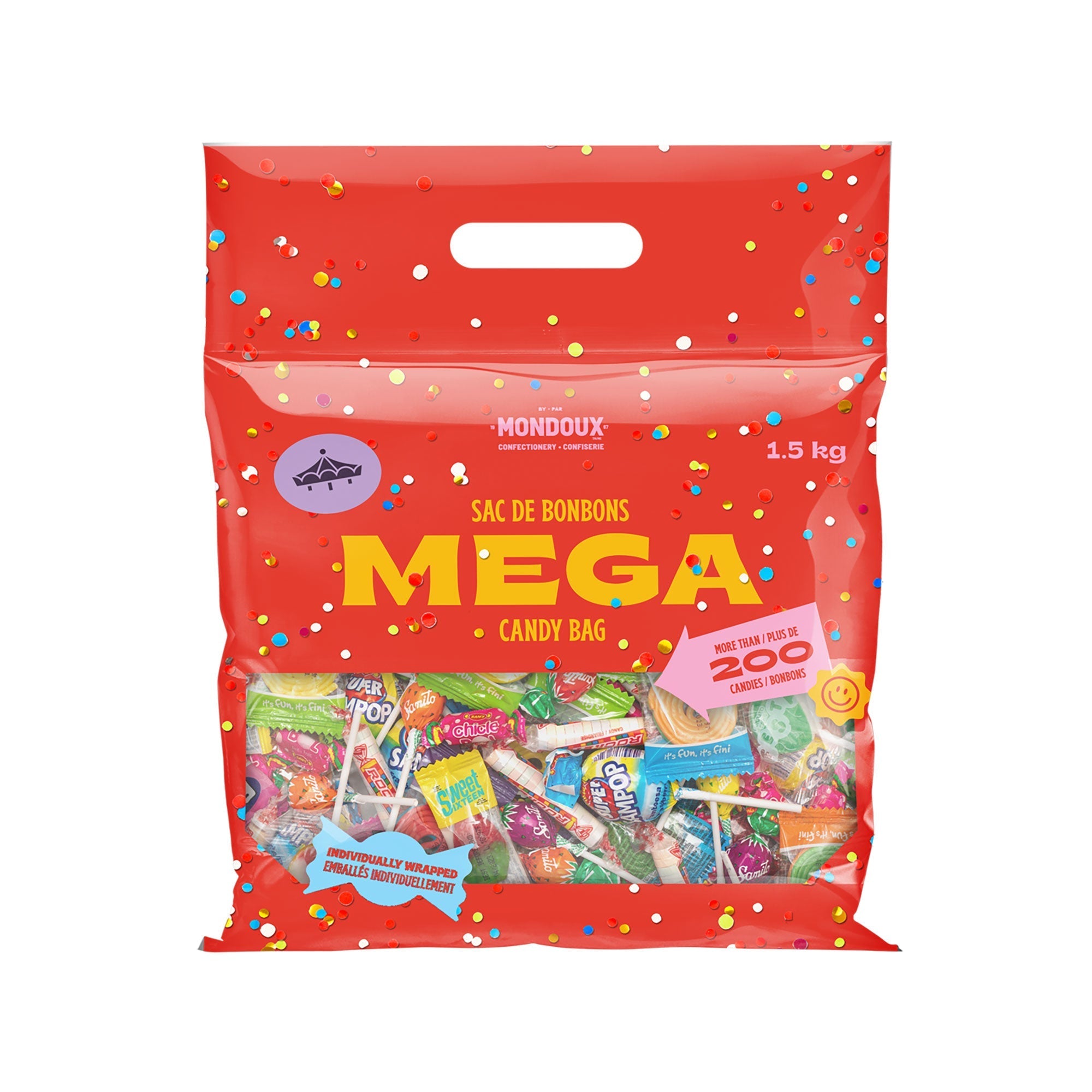 Mega 1.5kg Candies Bag