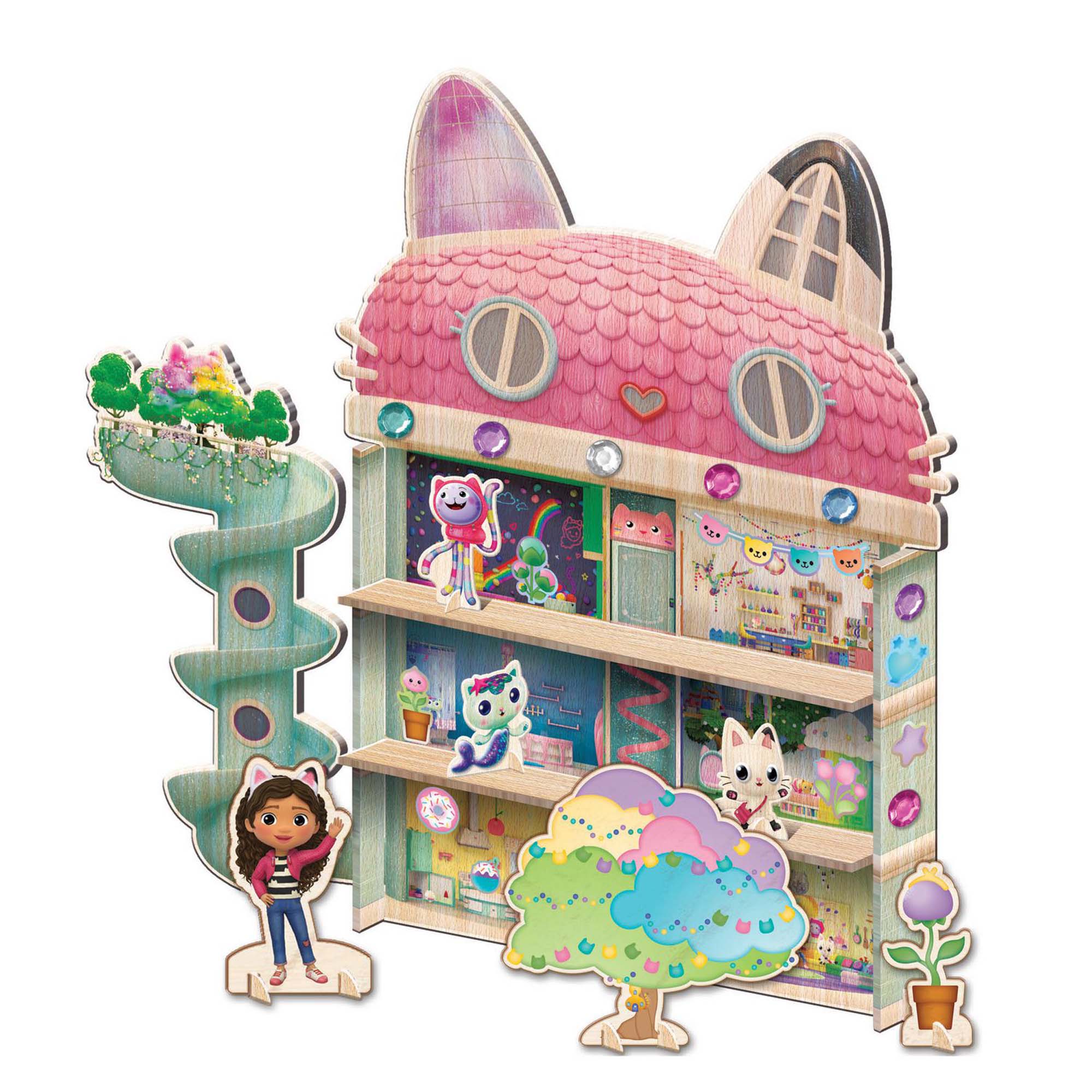 Gabby et la Maison Magique - Gabbys Dollhouse - Coffret Gabby et Se