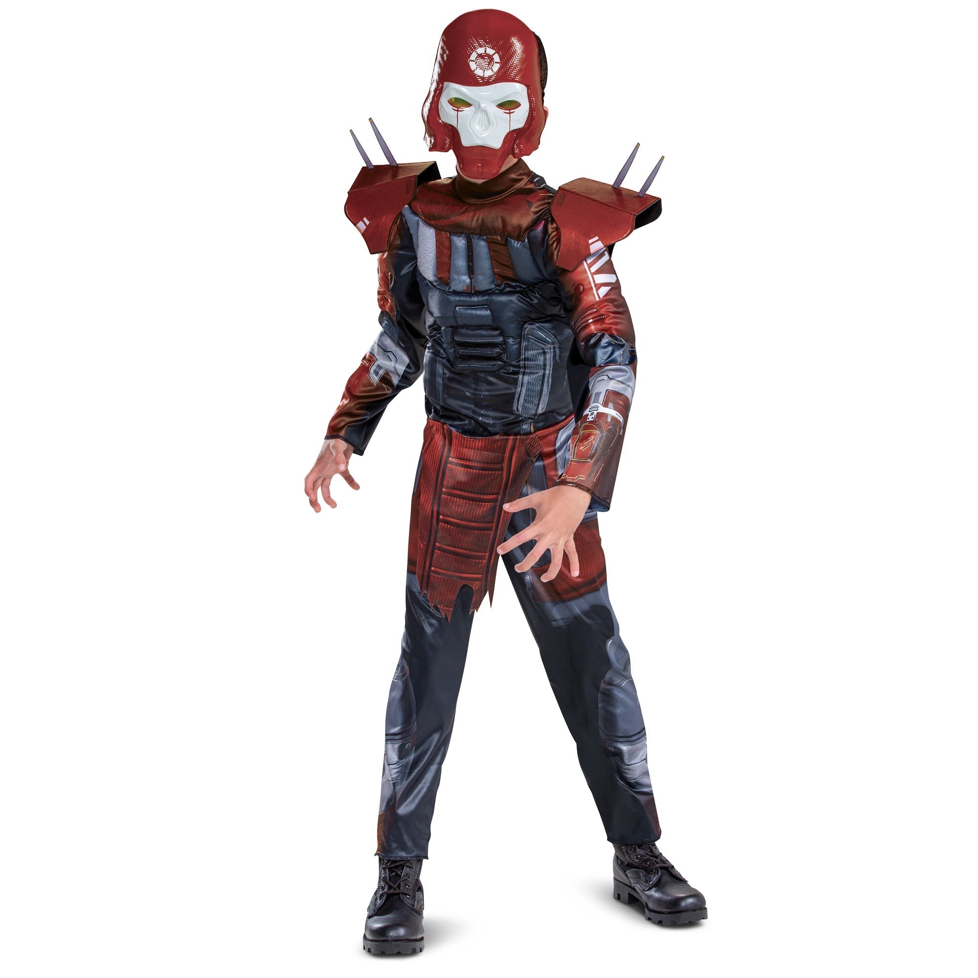 Apex Legends Revenant Classic Muscle Costume for Kids, Red and Grey Ju –  Party Expert