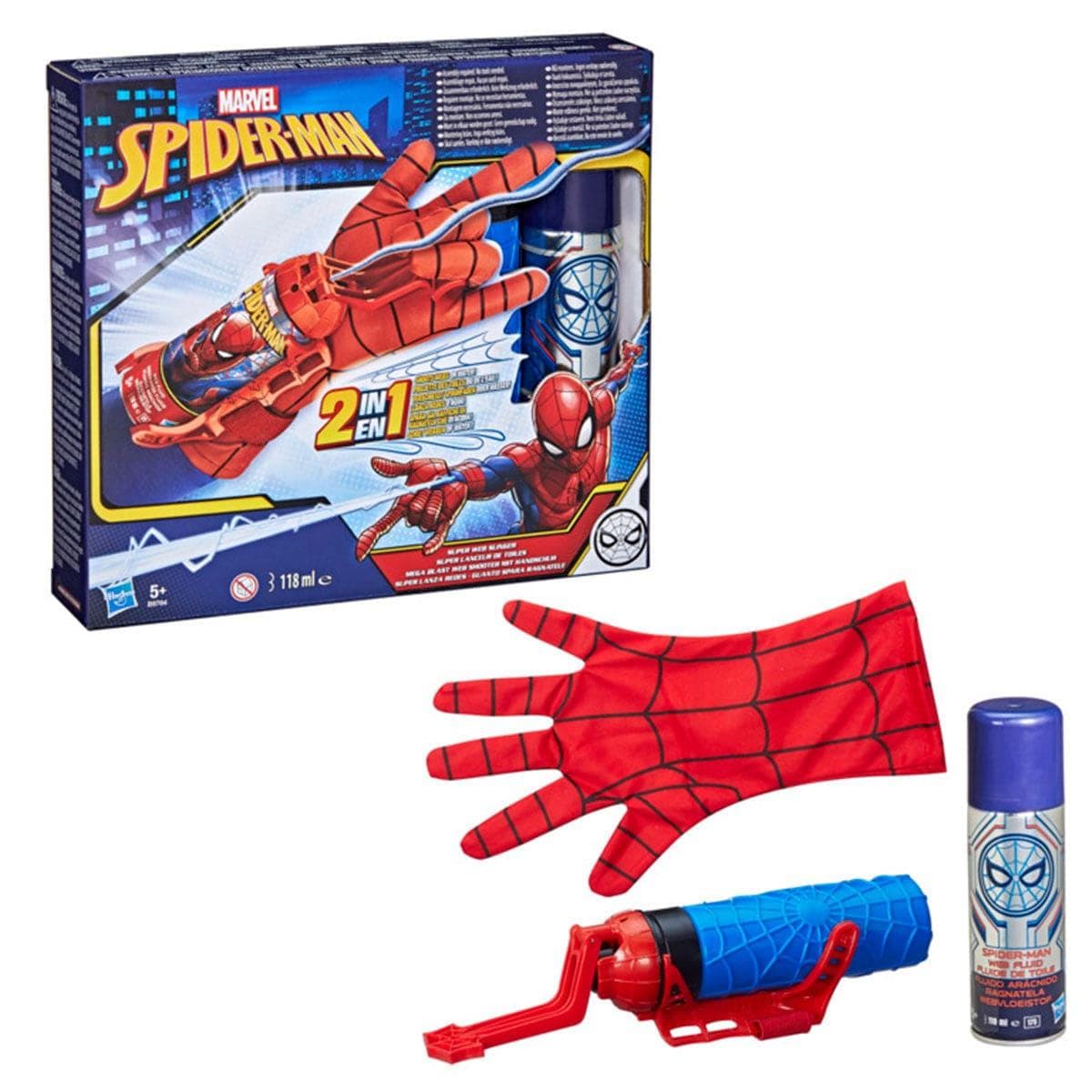 Gants d'araignée Homme Web Shooter pour enfants, lanceur Spider