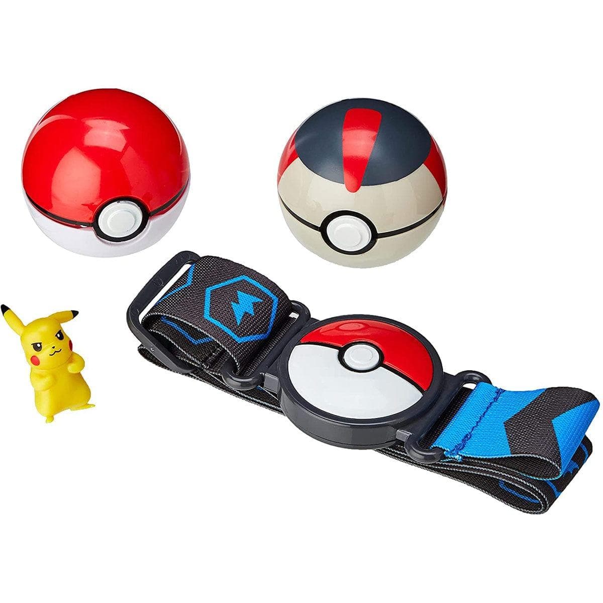 Pokémon - Ensemble pour ceinture Clip'n'Go Poké Ball, Luxe Ball