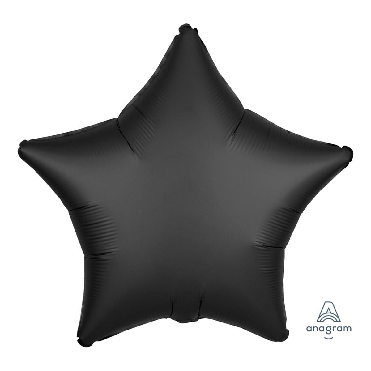 Black Star Shape Foil Balloon, 18 Inches | Party Expert