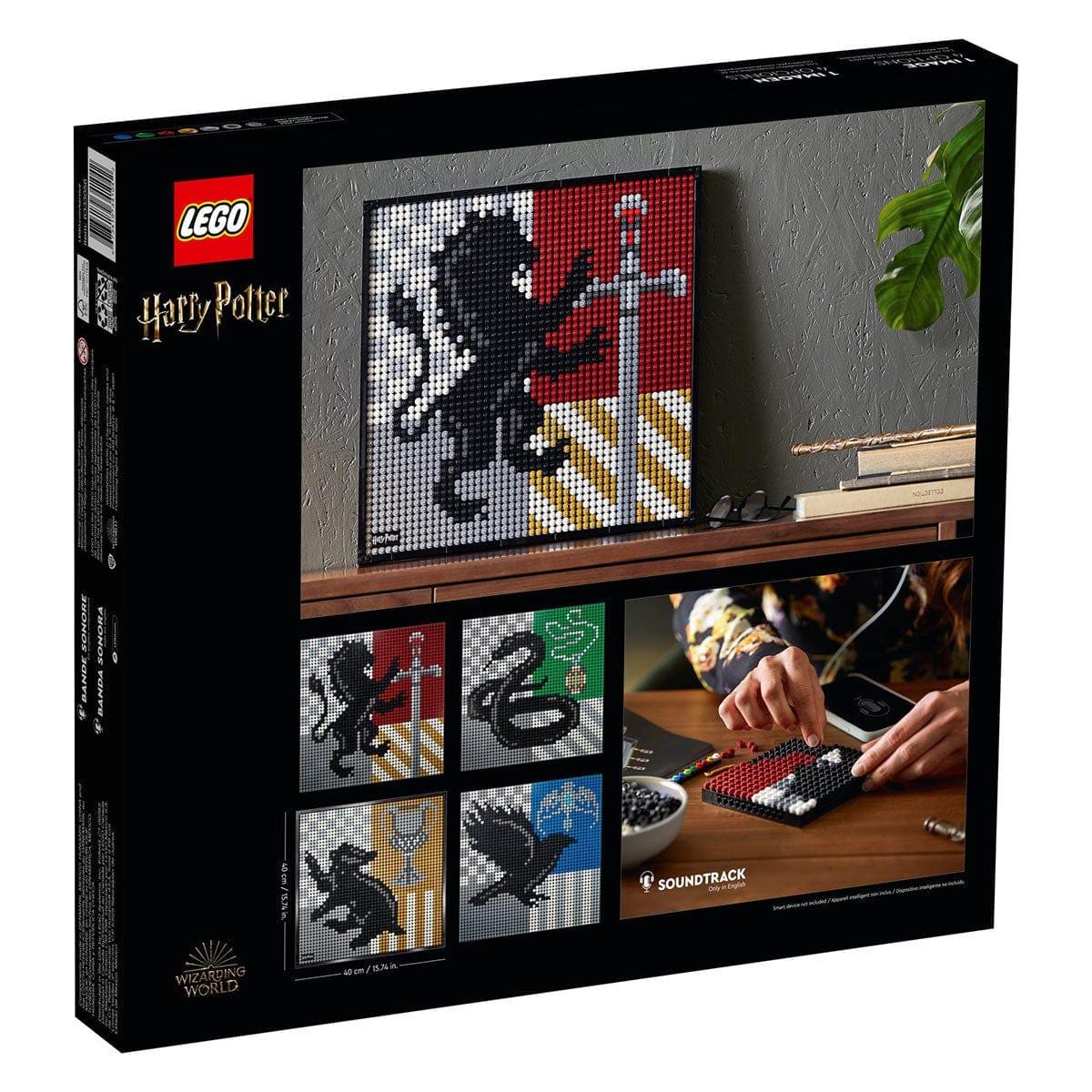 LEGO : Harry Potte - Les blasons de Poudlard - Gryffondor - (Hogwarts  Crests ), LEGO®
