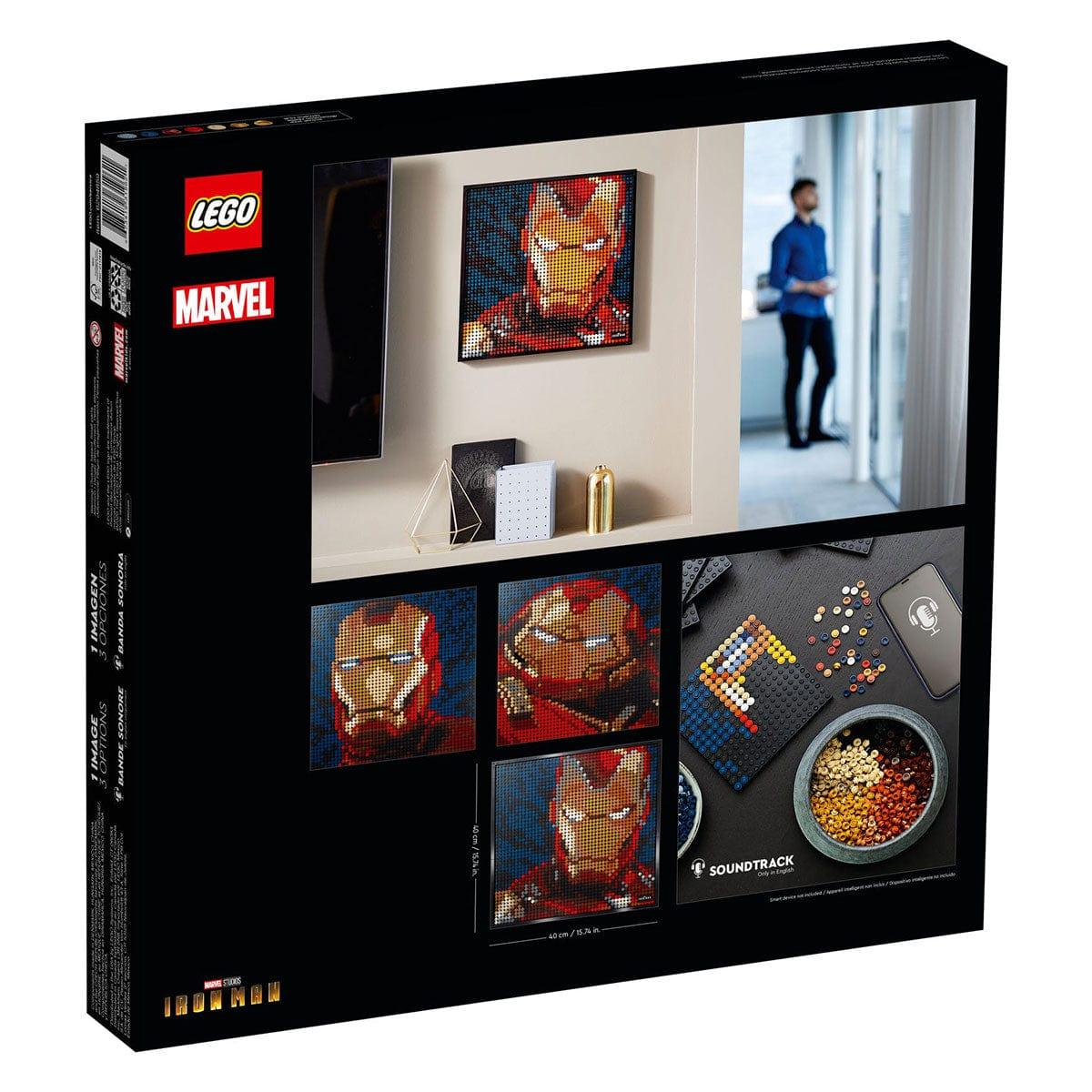 LEGO Art Marvel Studios Iron Man 31199, Ages 18+ – Party Expert