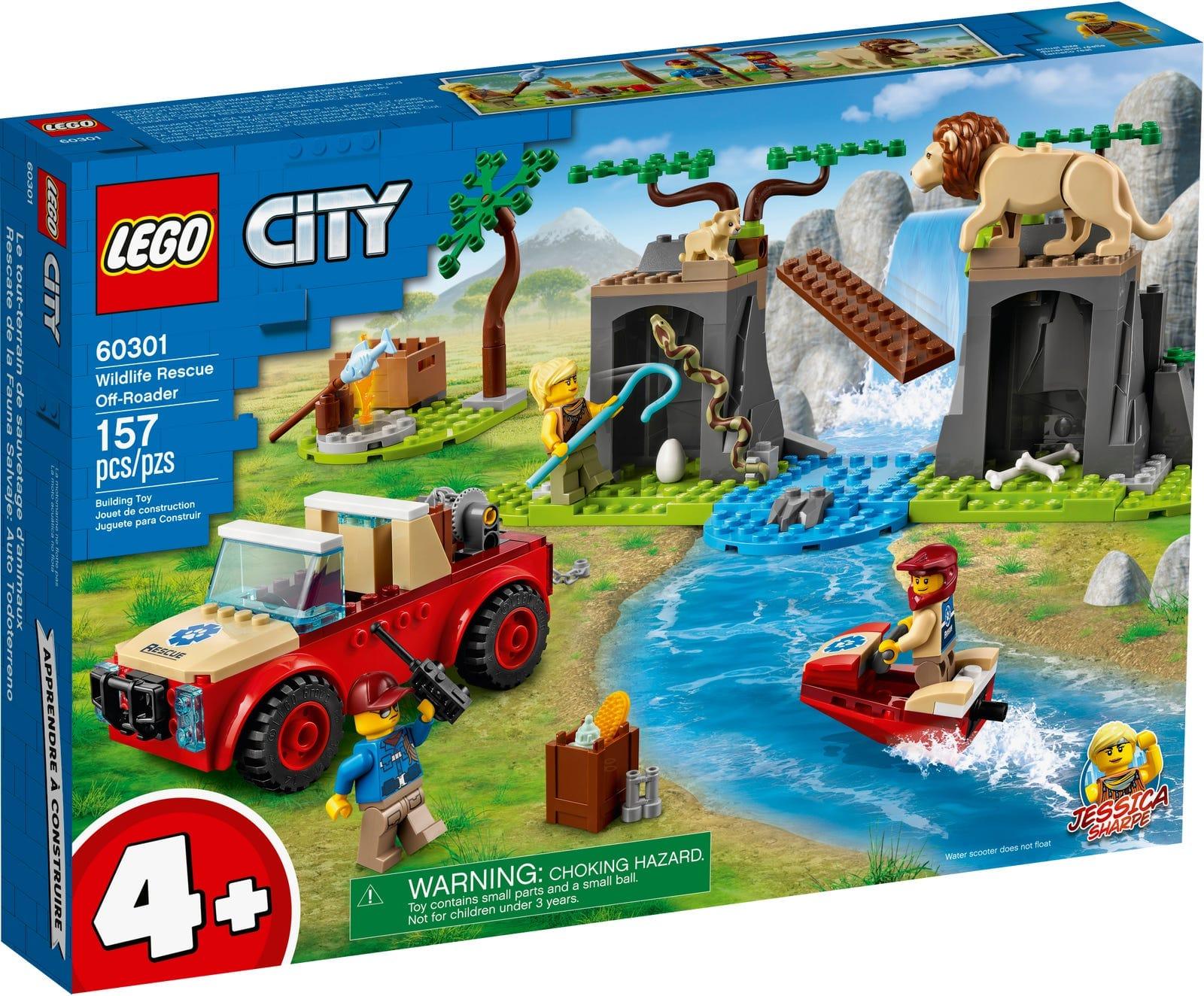 LEGO City Wildlife Rescue Off-Roader 60301, Ages 4+ – Party Expert