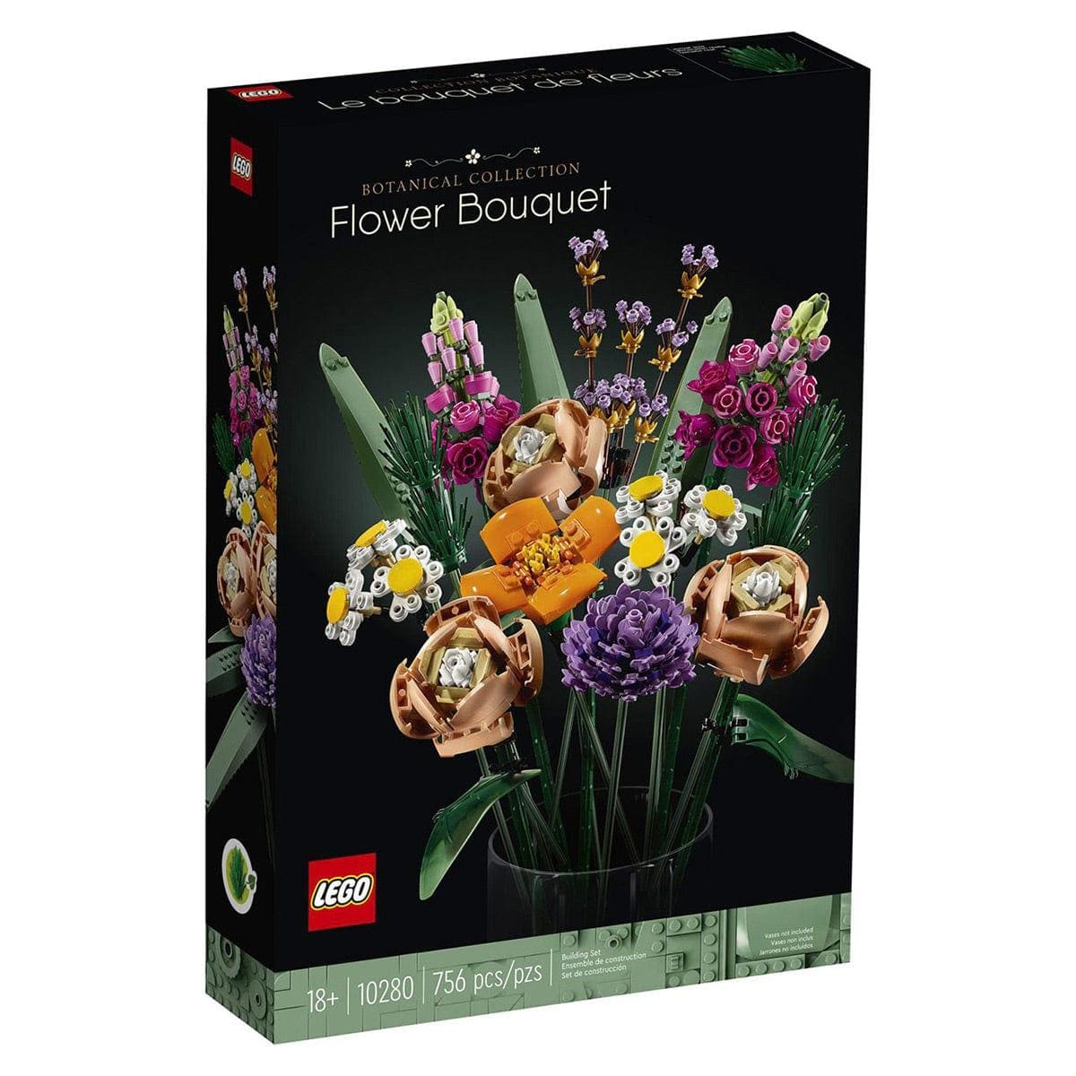 LEGO Le bouquet de fleurs 10280 Ensemble de construction (756 pièces)  Comprend 756 pièces, 18+ ans 