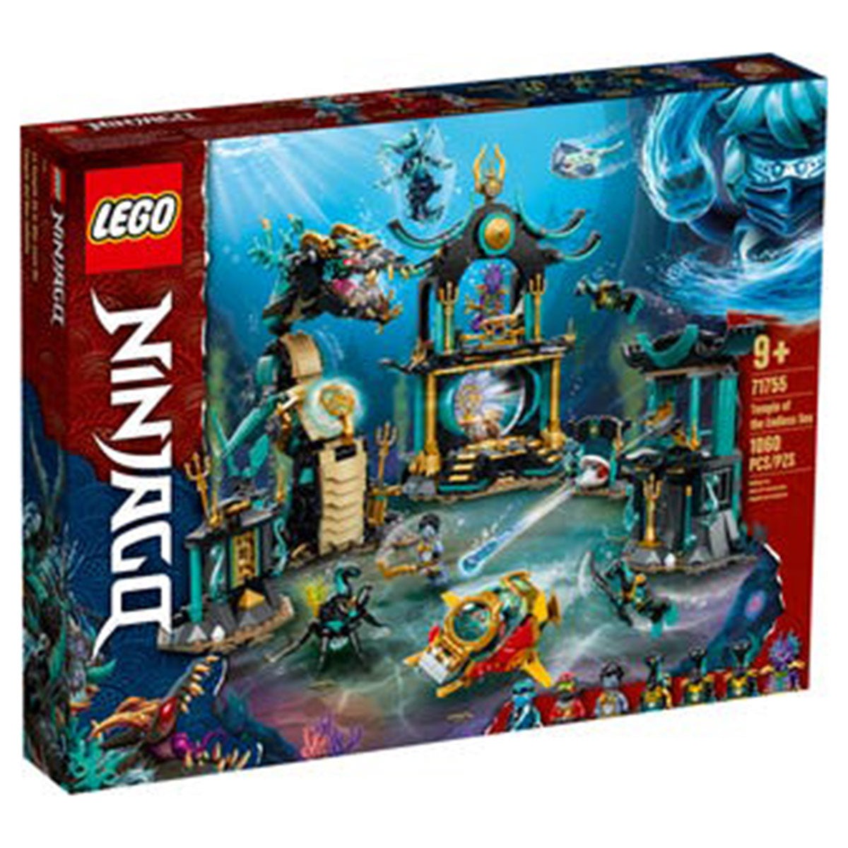 LEGO Ninjago Temple of the Endless Sea, 71755, Ages 9+, 1060 Pieces – Party  Expert