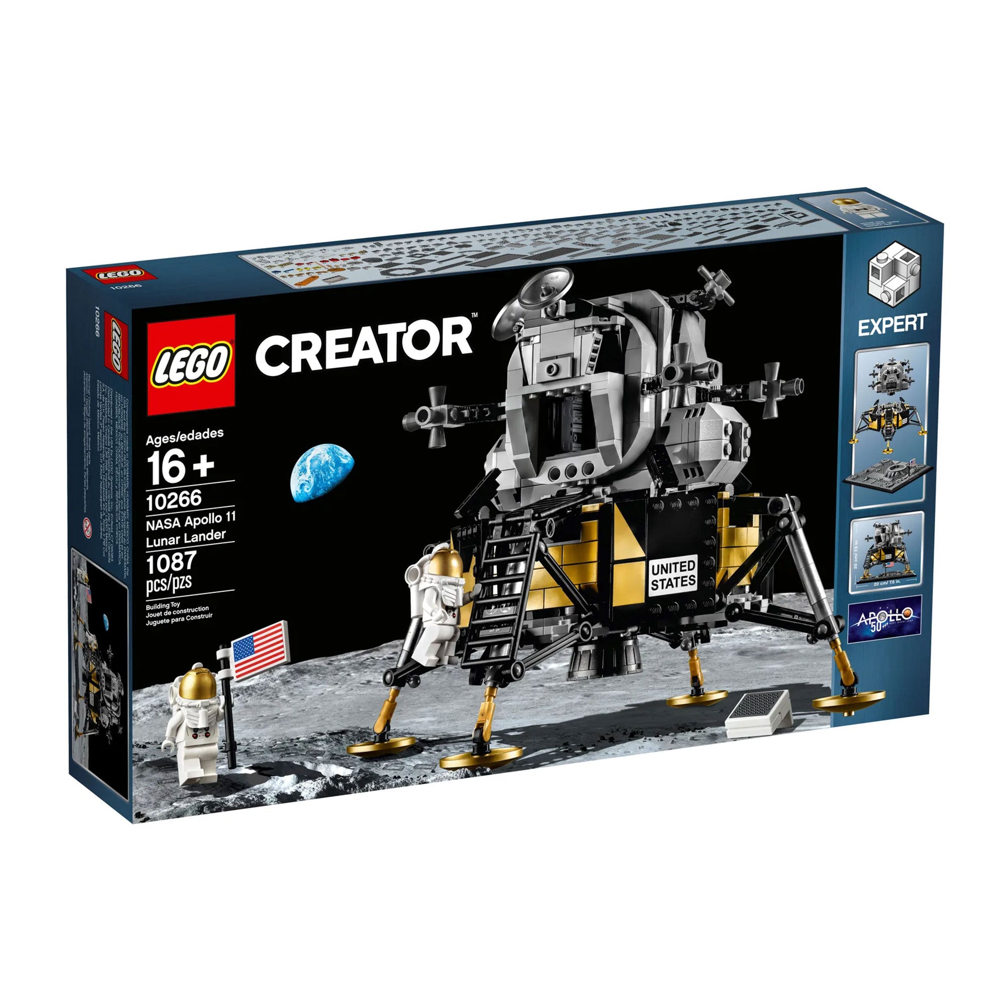 LEGO Creator NASA Apollo 11 Lunar Lander V39 10266 Party Expert