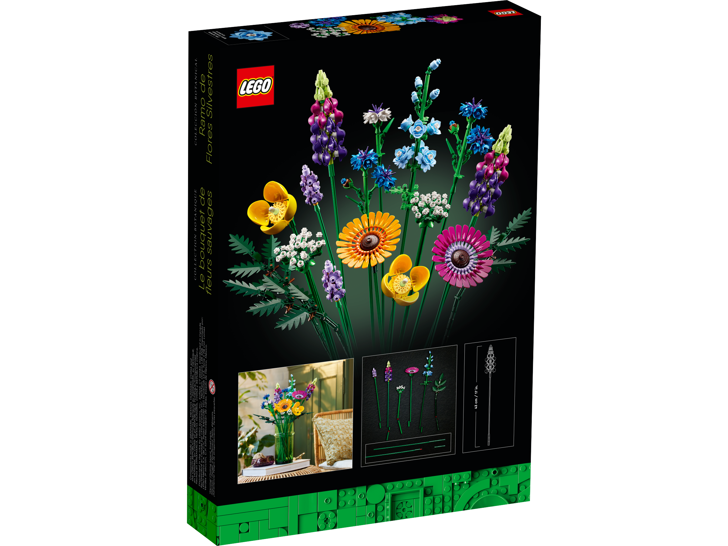 Lego 10311 Orchidée & 10280 Bouquet de fleurs : : Jeux et Jouets